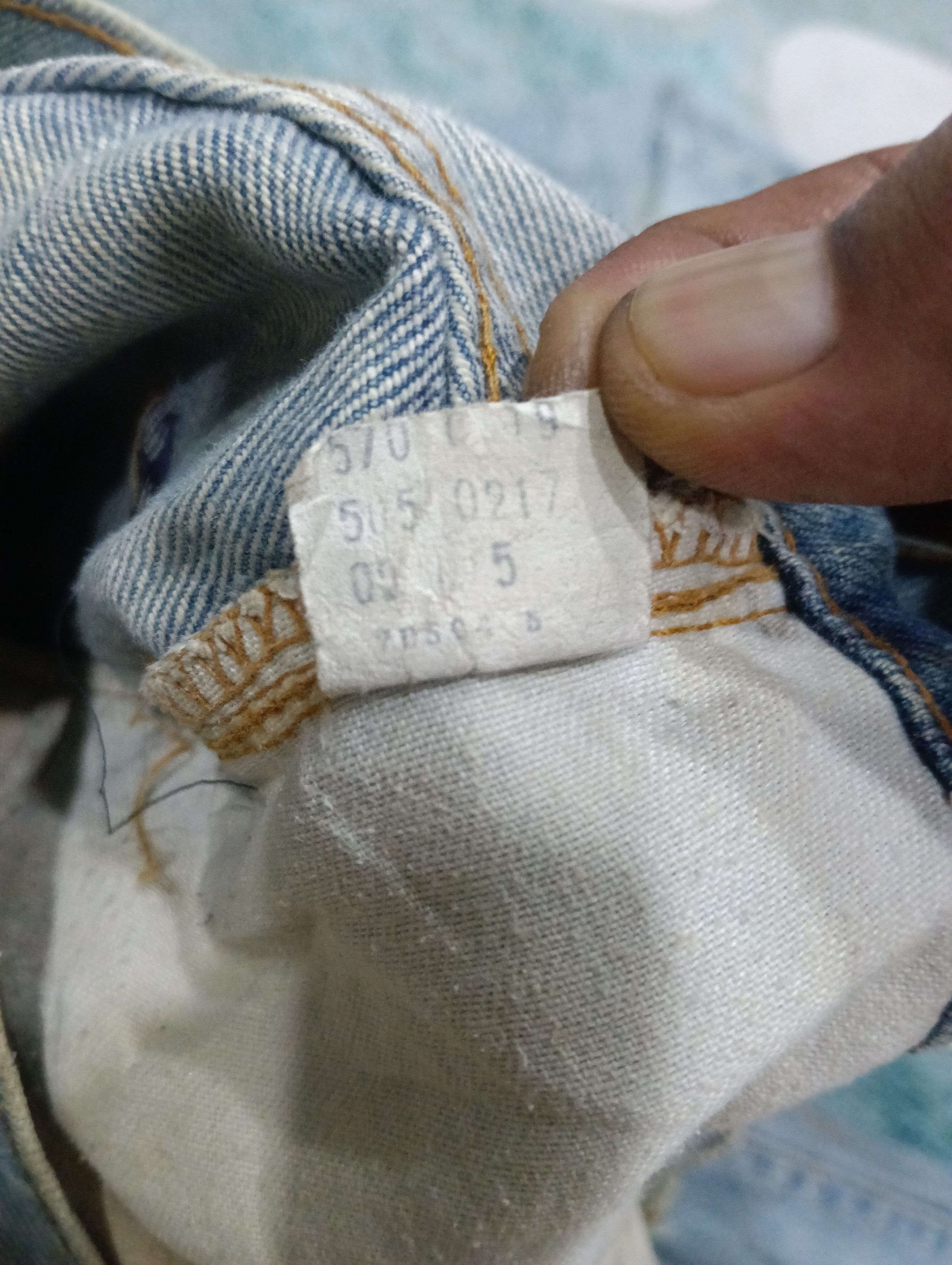 Levi's Vintage Clothing Vintage Levis 505 70s/80s Sidedam Size US 34 / EU 50 - 8 Thumbnail