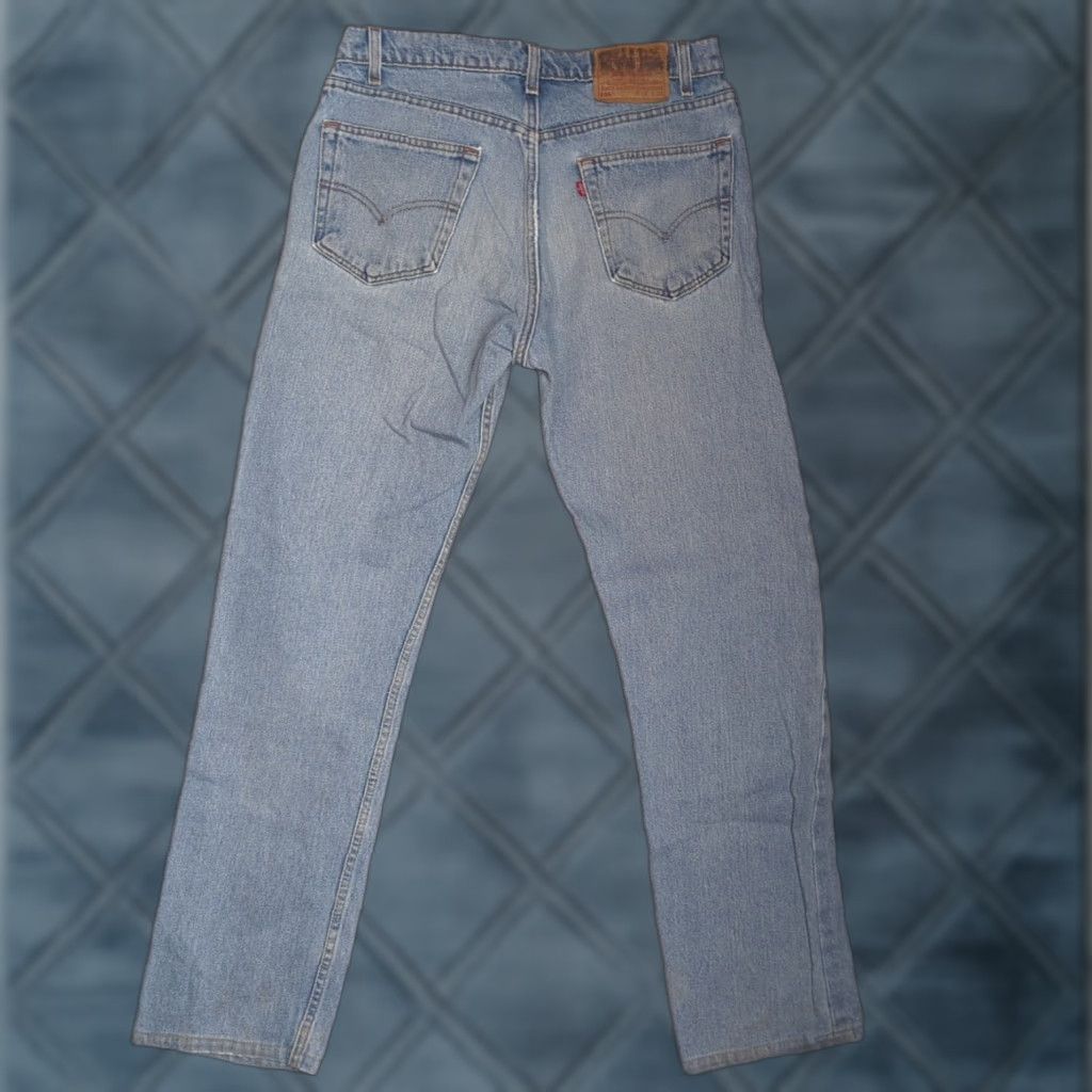 Levi's VINTAGE Levi's 505 Jeans Regular, Denim, 34x34, Blue, USA, 5-Pocket, Button Zip Closure, Cotton, Straight, Mens Size US 34 / EU 50 - 1 Thumbnail