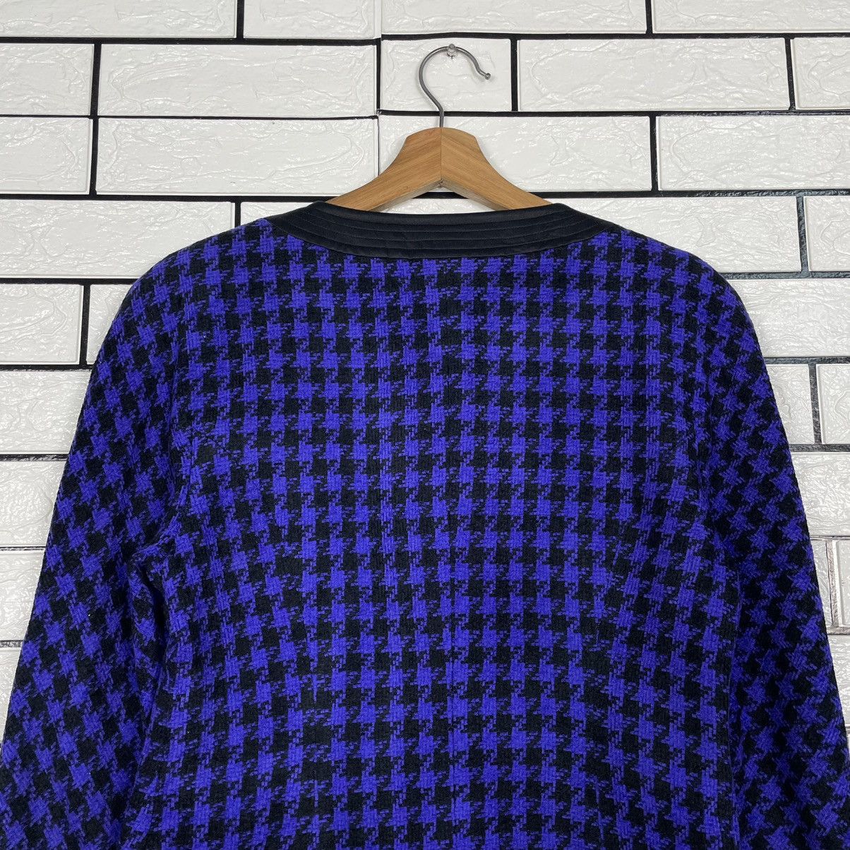 Other Roberto Capucci Plaid Purple Crop Jacket Size S / US 4 / IT 40 - 8 Thumbnail