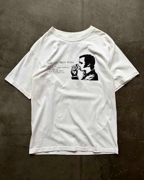 Number (N)ine 2001SS TSUNAMA MITSUI CLUB Portrait Commemorative T-Shirt Size US M / EU 48-50 / 2 - 1 Thumbnail