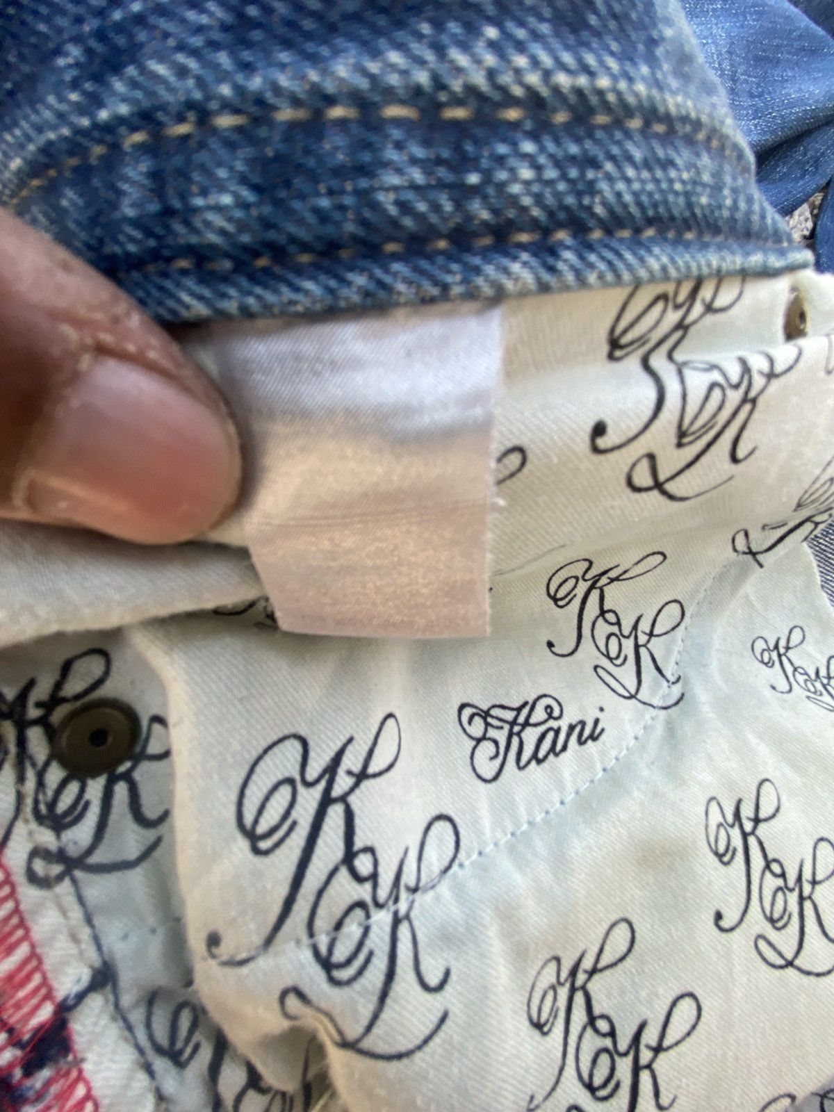 Karl Kani vintage KARL KANI jeans, blue, W 36 TB 01 Size US 36 / EU 52 - 15 Thumbnail