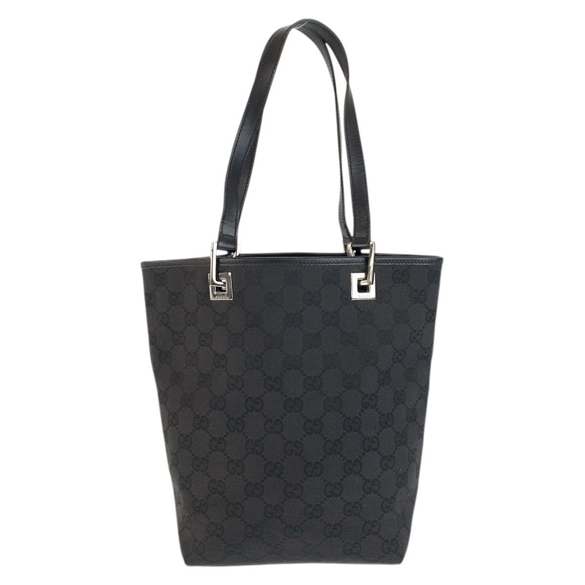 Gucci Gucci Gucci GG Canvas Leather Tote Bag Textile Tote Bag 31244 DUTY FREE for USA Size ONE SIZE - 1 Thumbnail