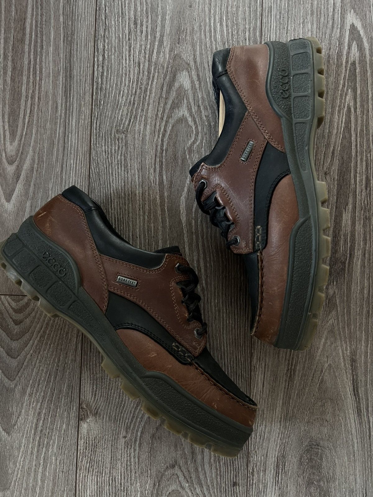 Ecco Vintage Ecco Gore-Tex Leather Casual Old Money GTX Boots Size US 11.5 / EU 44-45 - 1 Thumbnail
