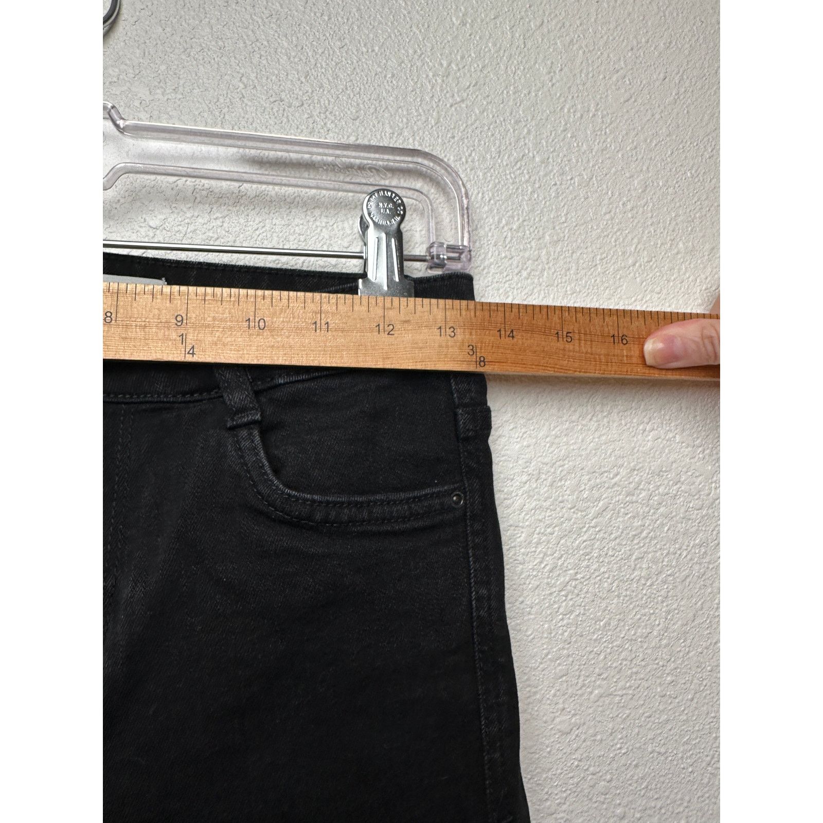 Zara Zara Trafaluc Black High Rise Skinny Jeans Womens US 6 Size 28" / US 6 / IT 42 - 11 Thumbnail