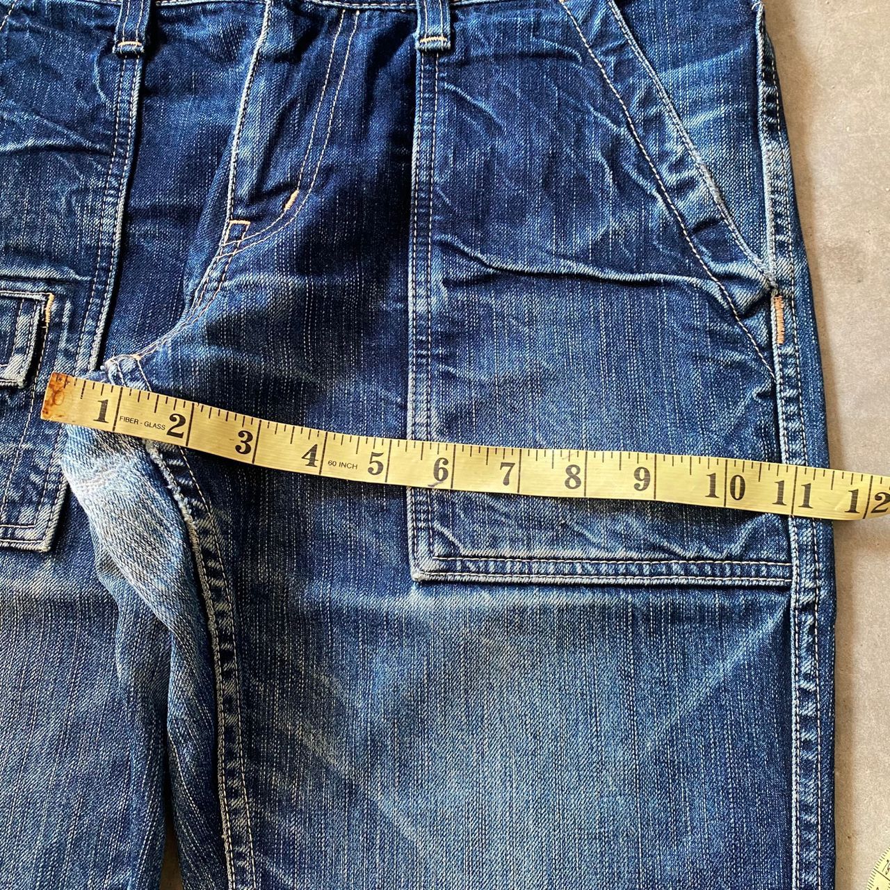 Johnbull Vintage Johnbull Bushpant Japanese Brand Distressed Denim Size US 31 - 7 Thumbnail