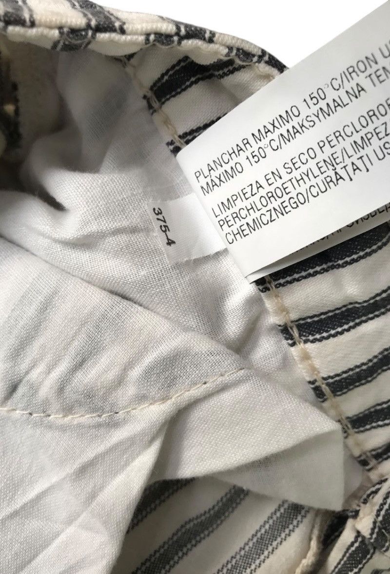Zara Zara Stripe Pants Skinny fit Grunge Styel Kurt Cobain Size US 27 - 12 Thumbnail