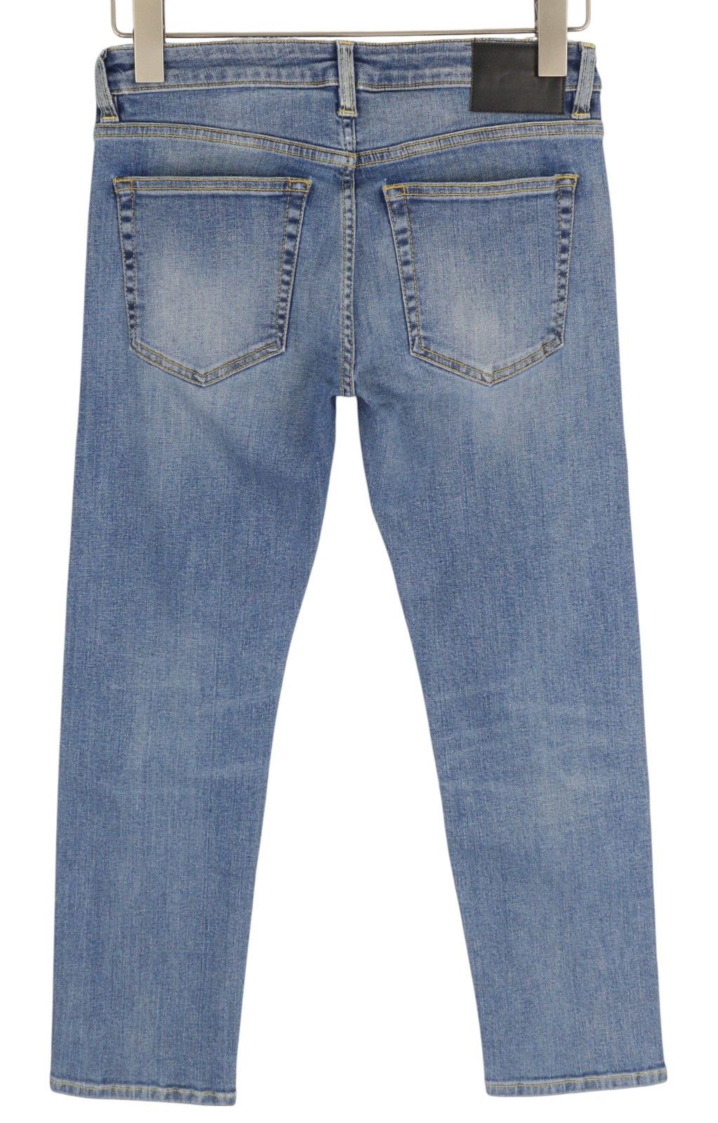 R13 BOY STRAIGHT RIPS 27 Carlton Distress Ankle Blue 85449 Size 27" / US 4 / IT 40 - 2 Thumbnail