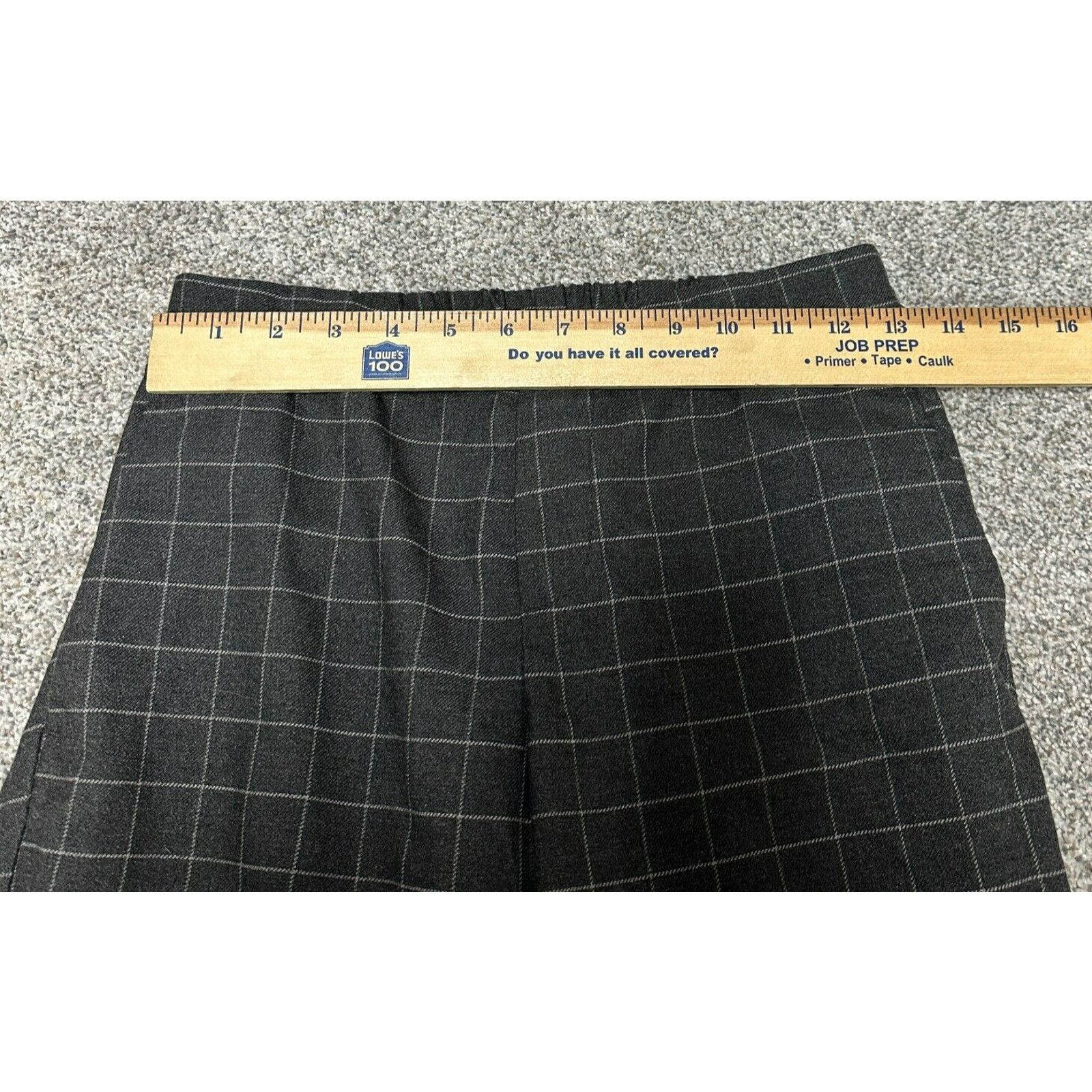Old Navy Old Navy Pants 2P Office Academia Preppy Plaid Windowpane Size 26" / US 2 / IT 38 - 4 Thumbnail