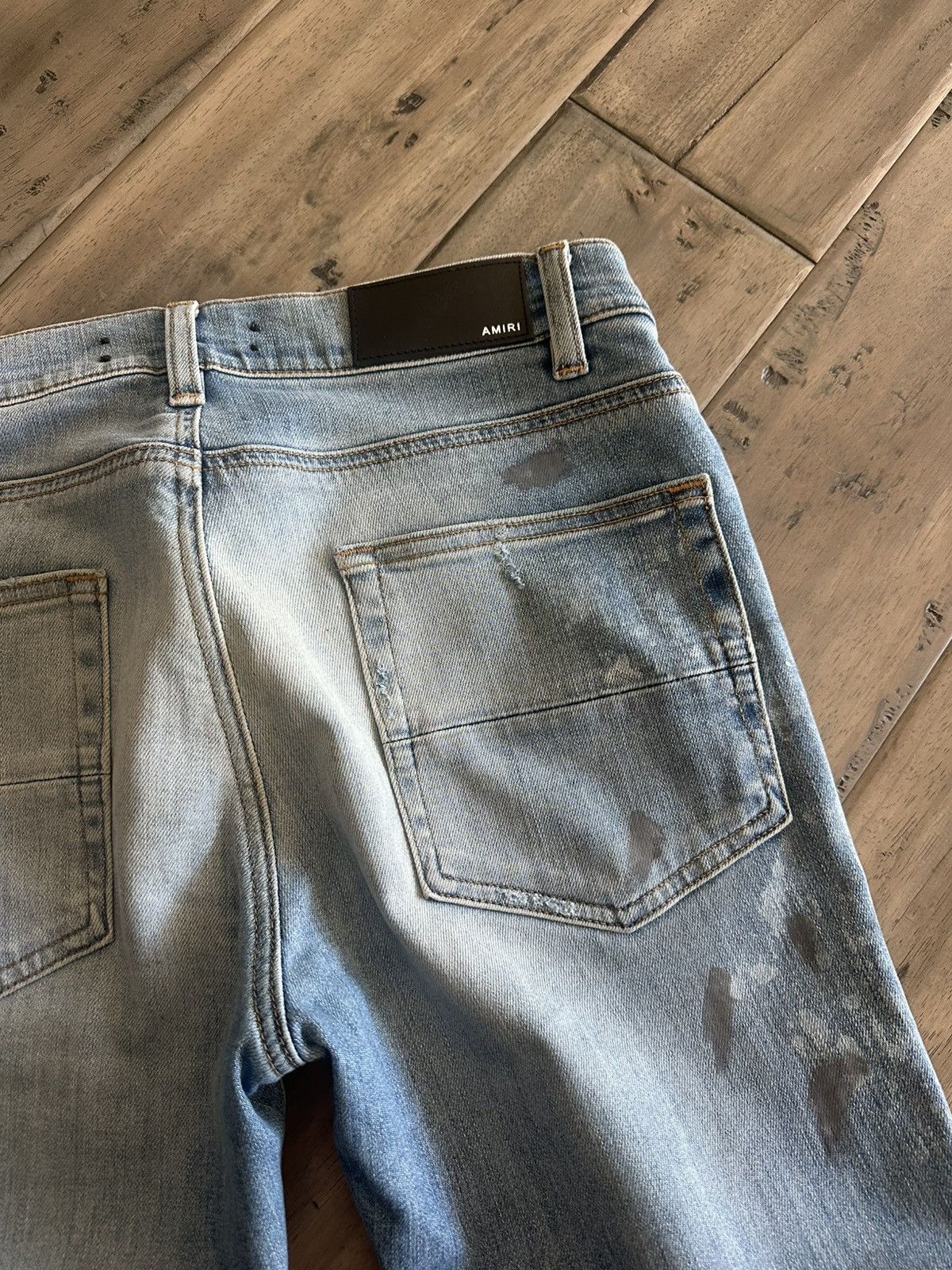 Amiri Amiri paint splatter skinny jeans Size US 31 - 9 Thumbnail