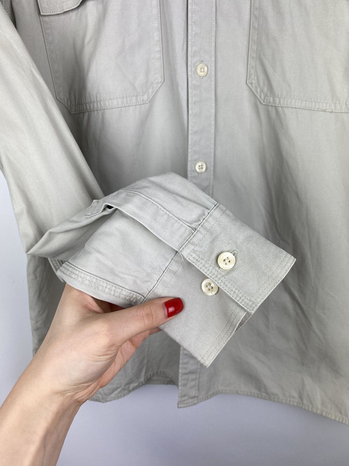 Levi's × Vintage Levis Red Tab vintage men’s military shirt overshirt Size US XL / EU 56 / 4 - 12 Thumbnail