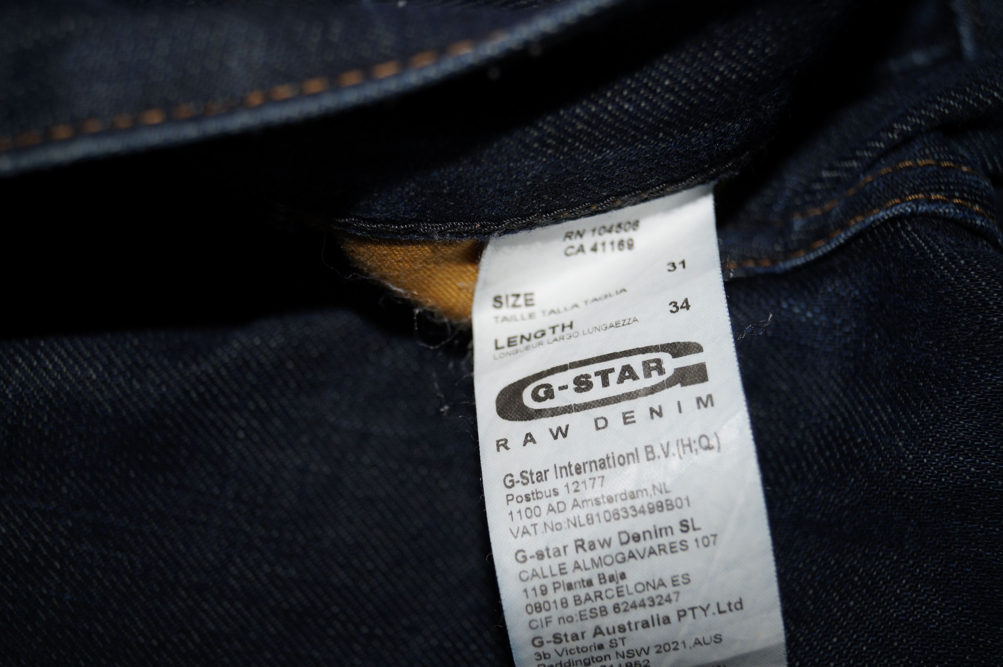 G-Star G-Star × Superb Brand × Street Jeans × 31/34 Size US 31 - 13 Thumbnail
