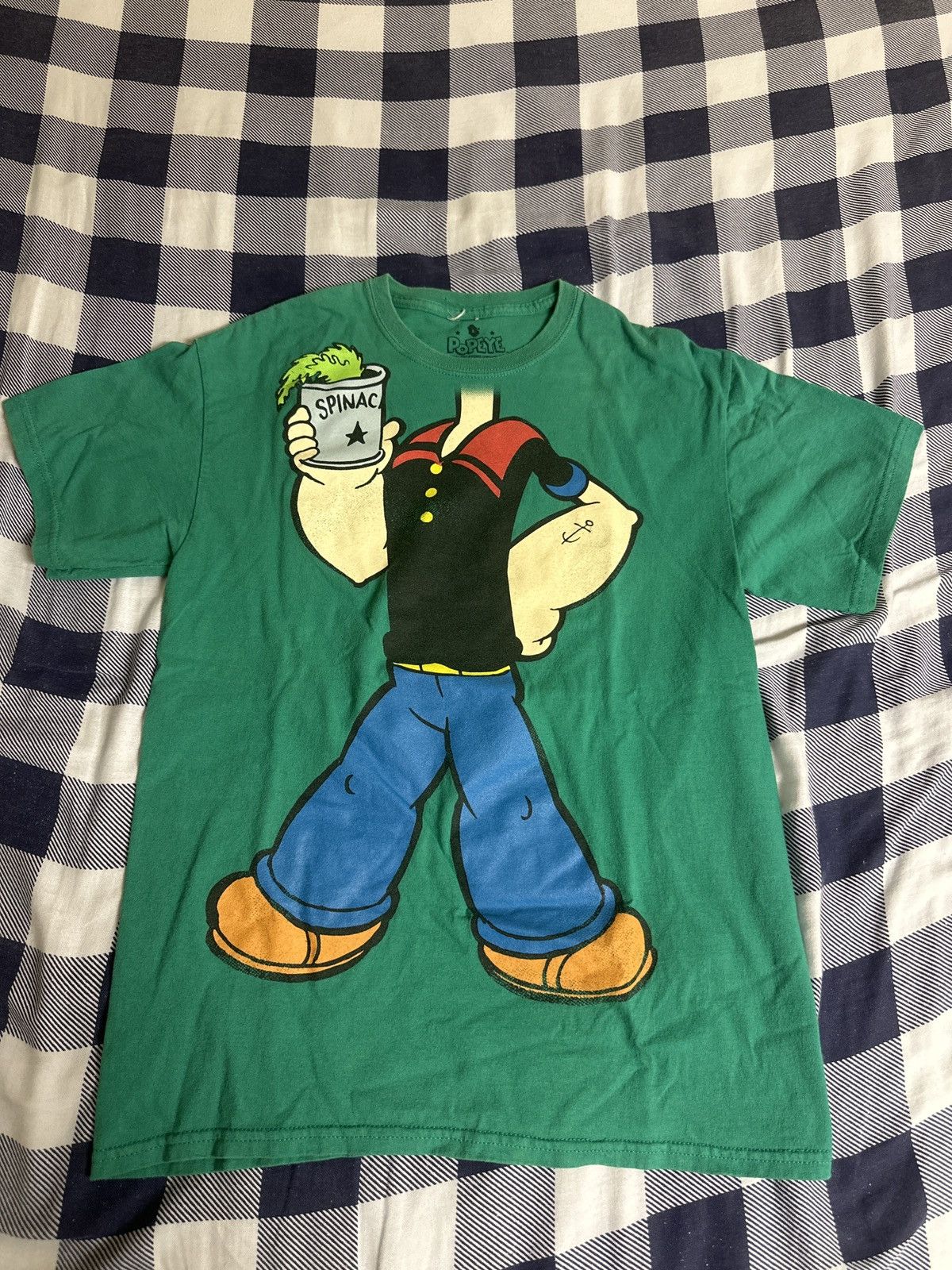 Vintage Popeyes Graphic T-Shirt Size US M / EU 48-50 / 2 - 1 Thumbnail