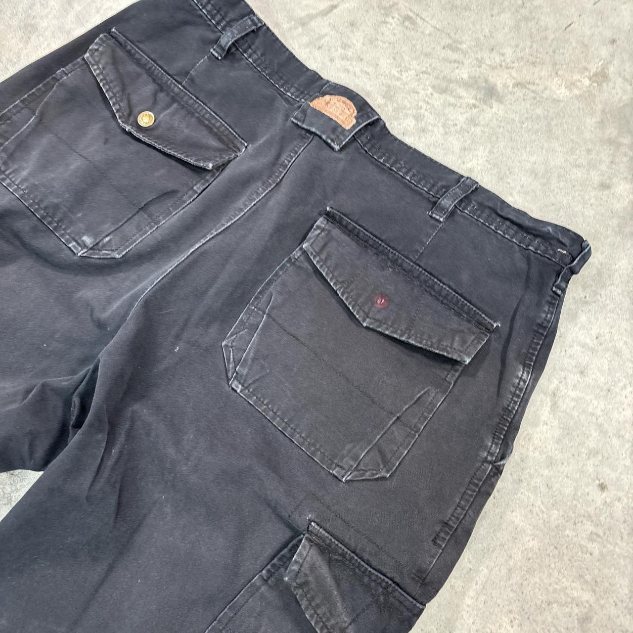 Camel Vintage Camel Collection Black Cargo Pants Size US 36 / EU 52 - 2 Thumbnail
