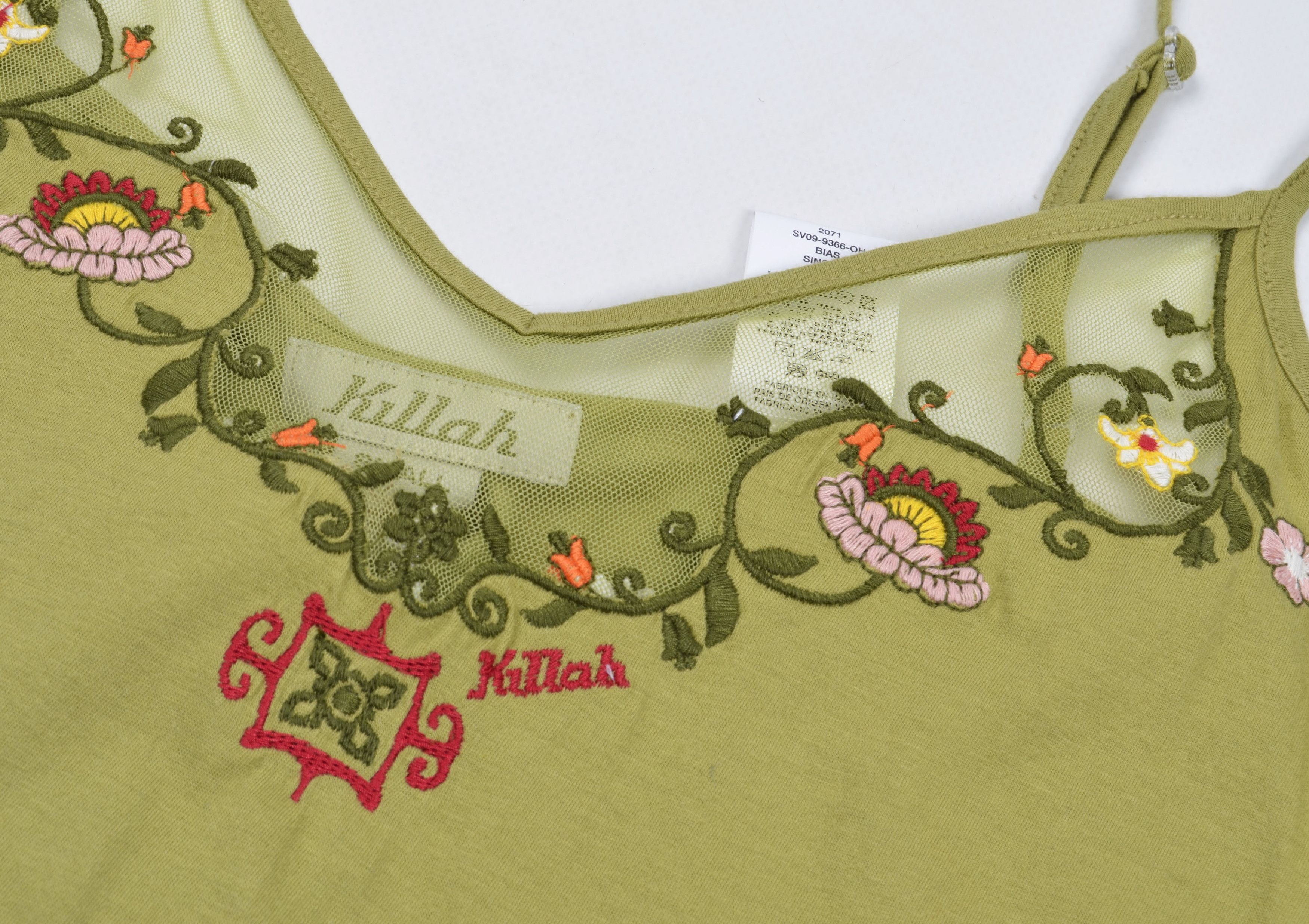Miss Sixty × Vintage Y2K Killah by Miss Sixty Fairy Floral Embroidered Tank Top Size S / US 4 / IT 40 - 3 Thumbnail