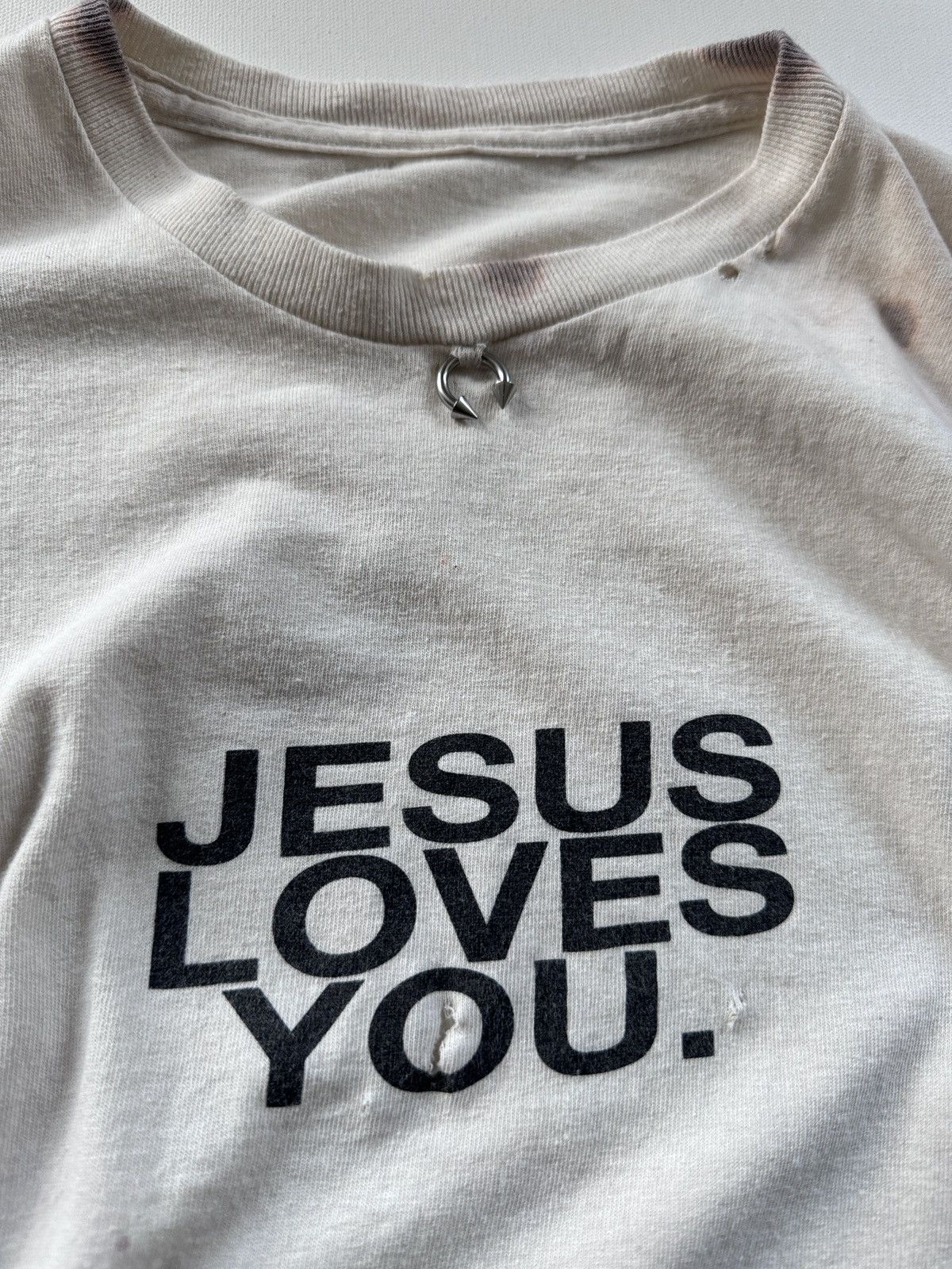 Gildan Jesus Loves You x Office Attire Size US M / EU 48-50 / 2 - 2 Thumbnail