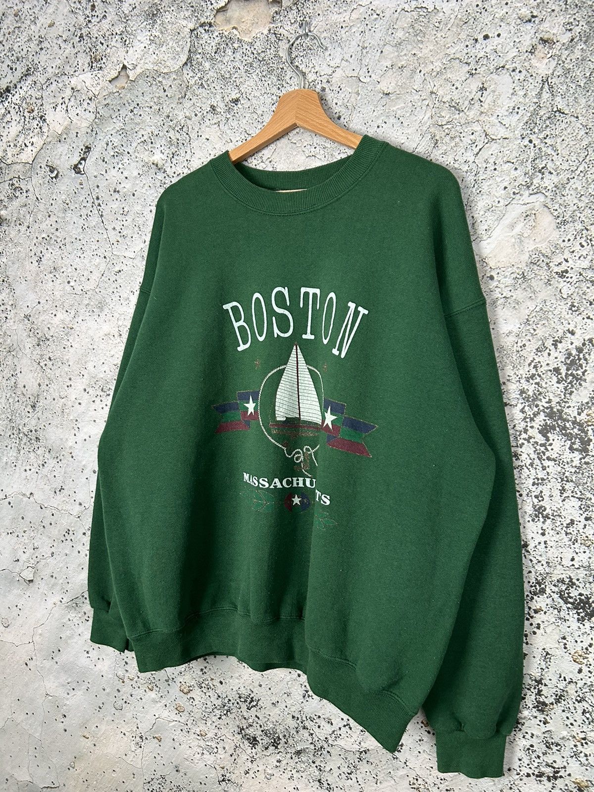 Lee Vintage Lee Heavyweight Boston Massachusetts 90s Baggy Rap Size US XL / EU 56 / 4 - 2 Thumbnail