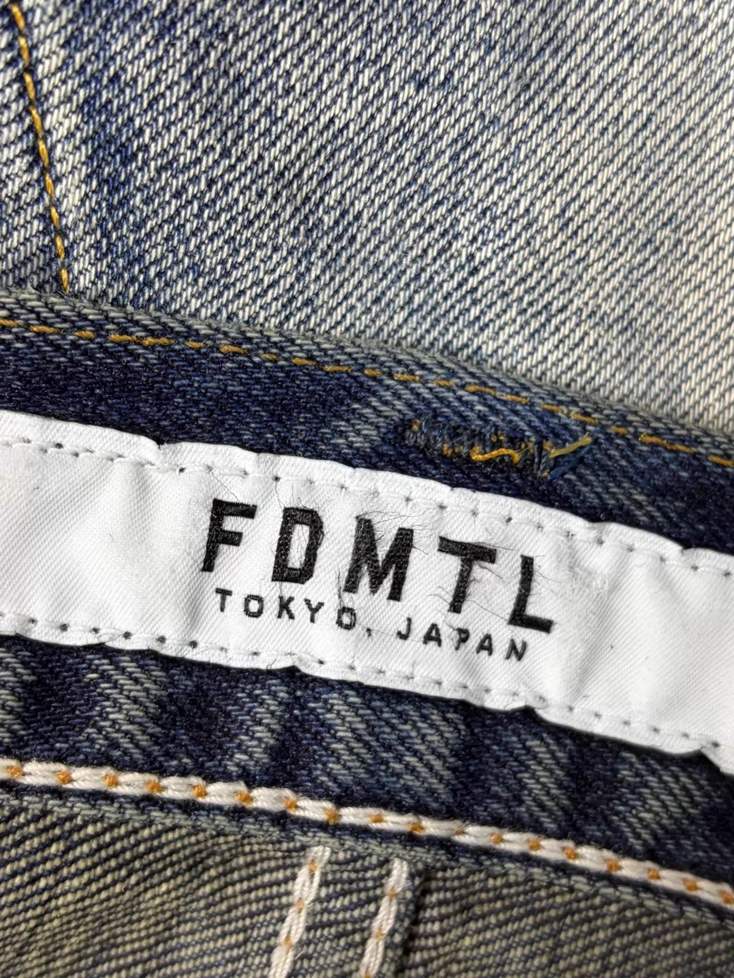 FDMTL FDMTL Patchwork Distressed GalleryDept WideLeg Japan Size US 32 / EU 48 - 4 Thumbnail
