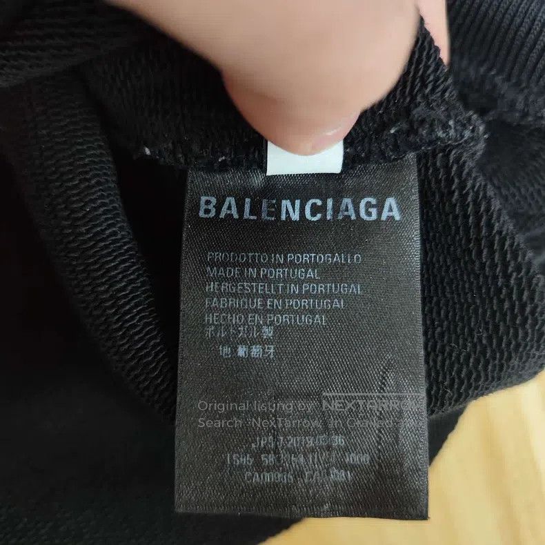 Balenciaga Balenciaga Black Mastercard Hoodie Size US XL / EU 56 / 4 - 4 Thumbnail
