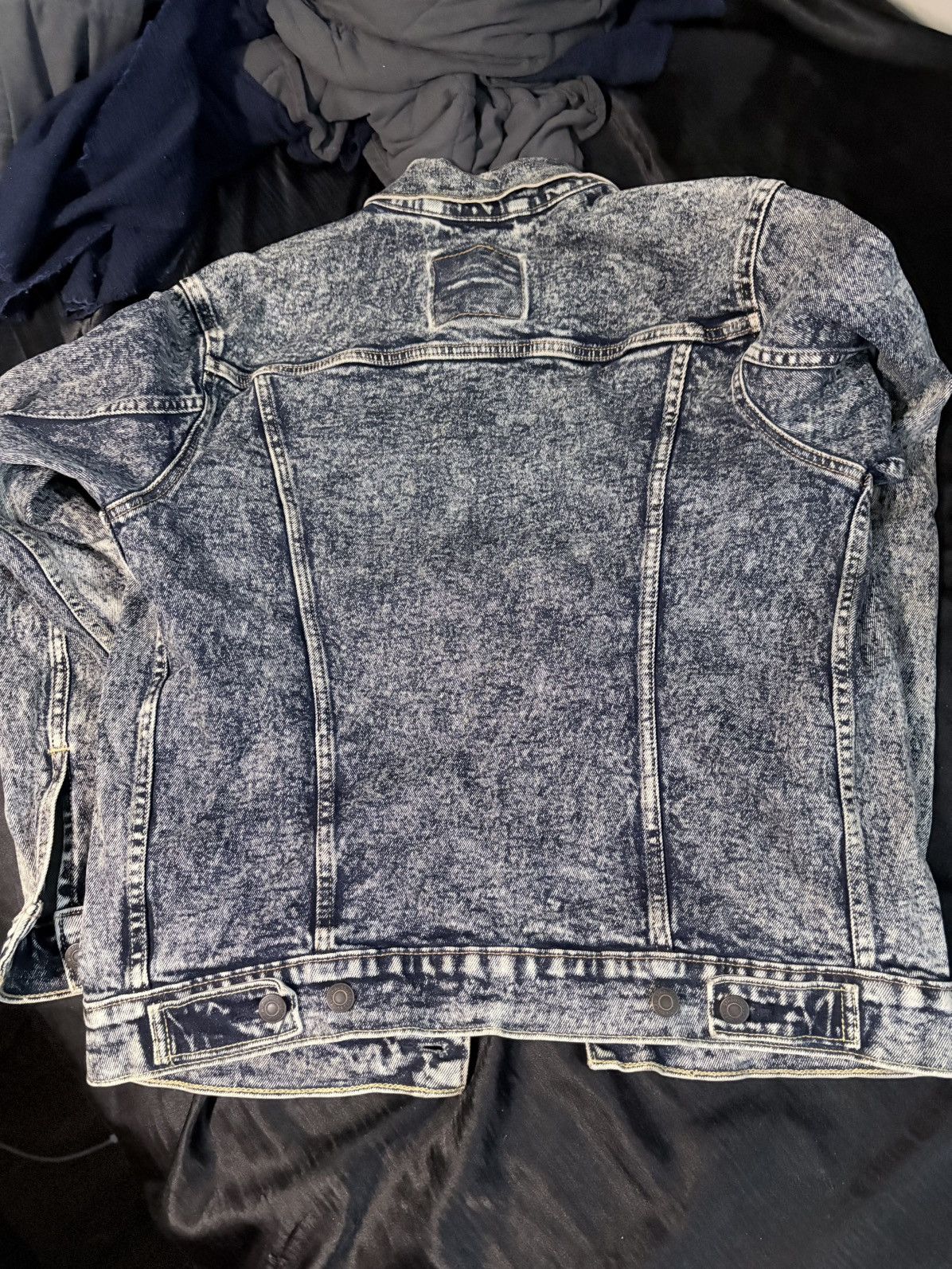 Levi's Vintage Clothing Levi Washed Denim Jacket Size US M / EU 48-50 / 2 - 7 Thumbnail