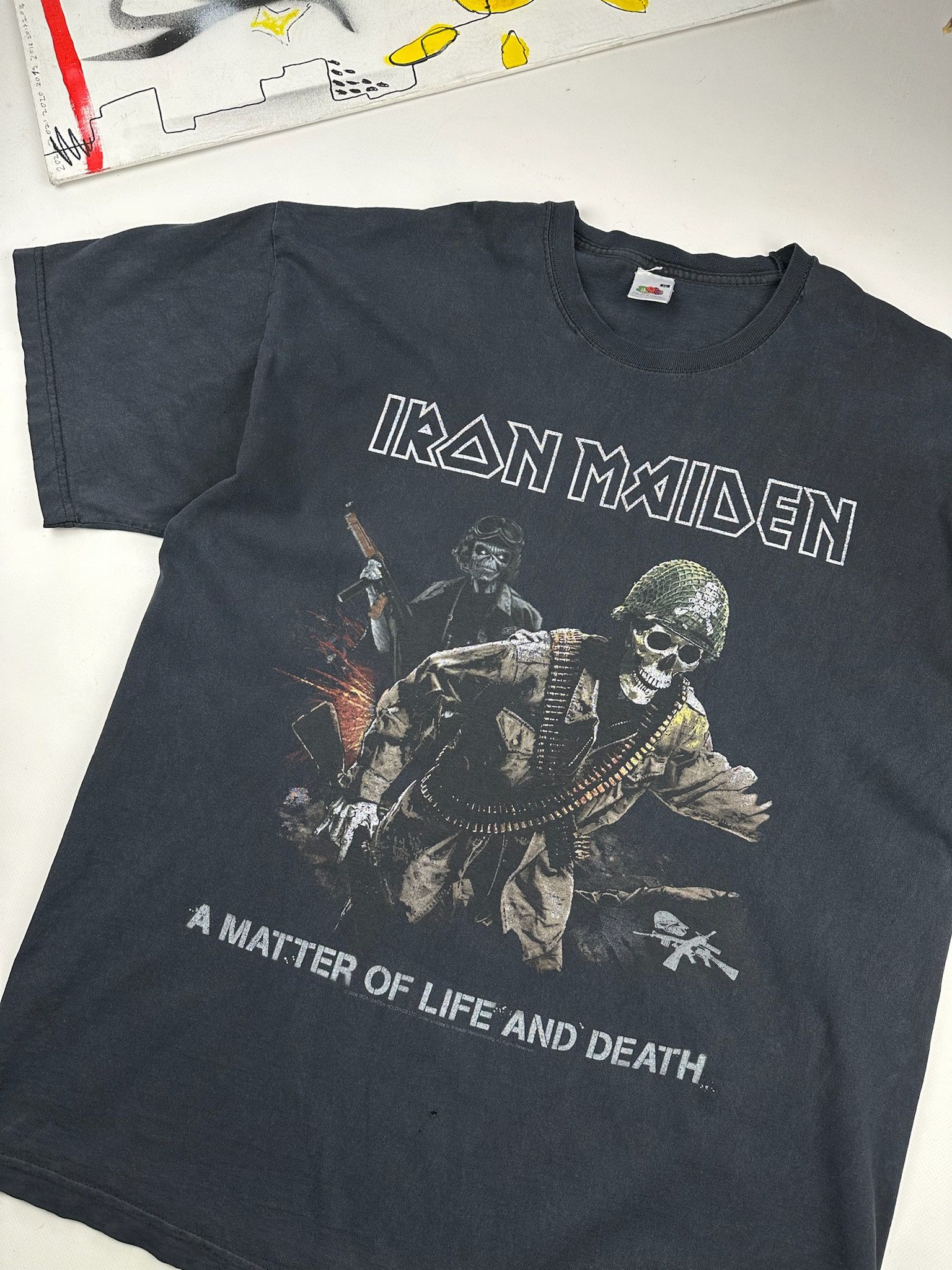 Iron Maiden Vintage Iron Maiden T-Shirt Size US XL / EU 56 / 4 - 7 Thumbnail