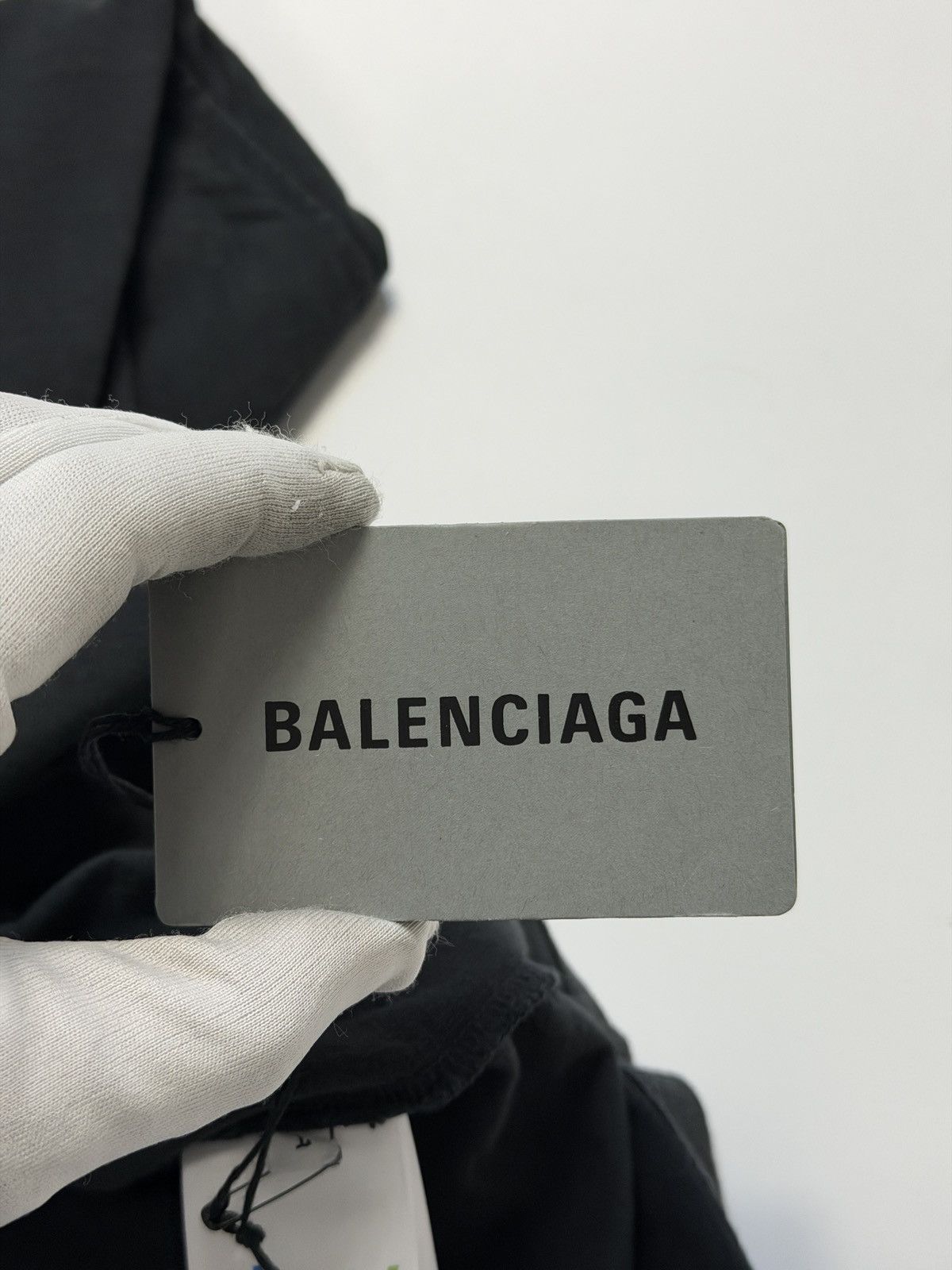 Balenciaga Balenciaga Ebay Embroidery Oversized Black Tee Shirt Size US M / EU 48-50 / 2 - 12 Thumbnail