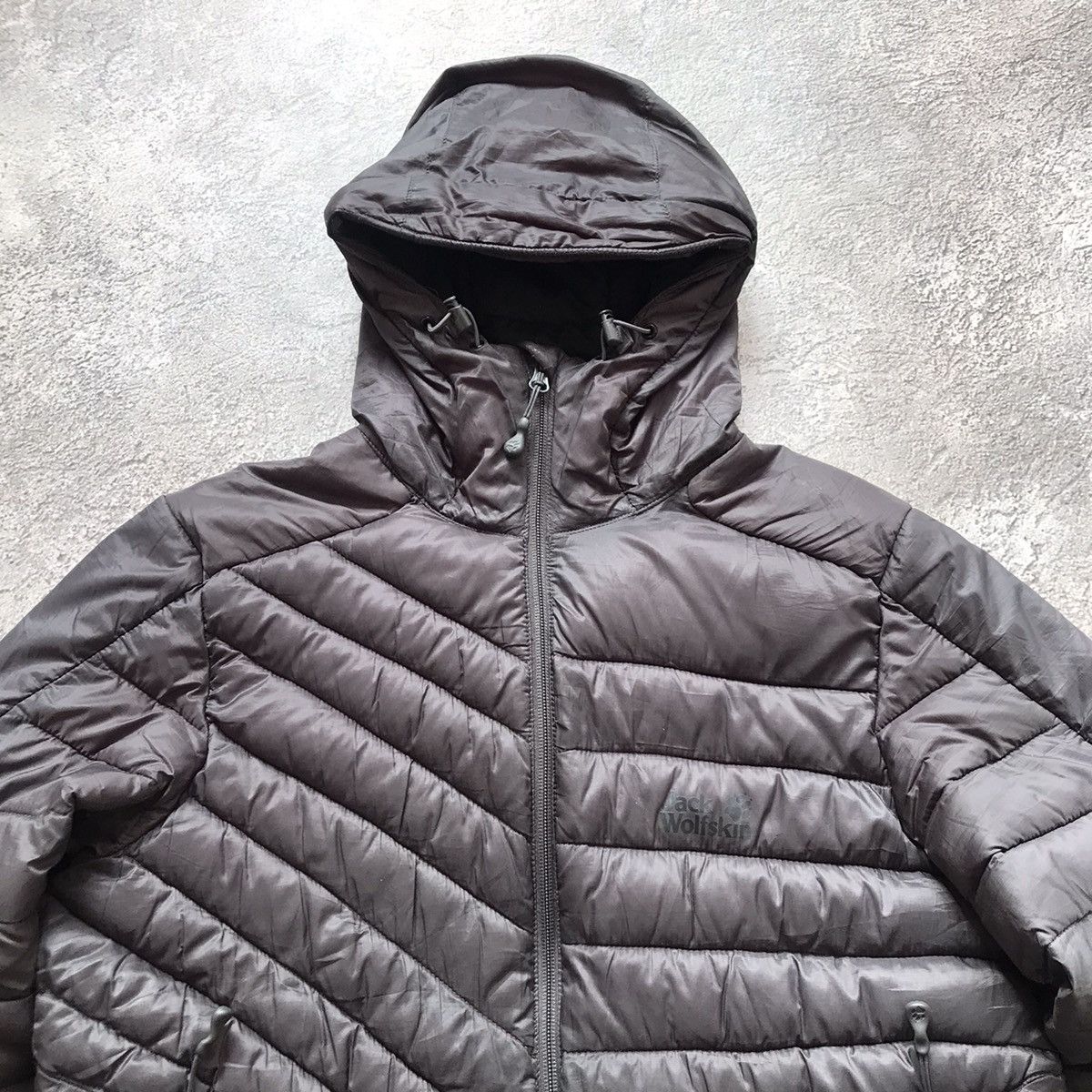 Vintage Vintage Jack Wolfskins Quilted Down Jacket Gorpcore Y2K S Size US S / EU 44-46 / 1 - 2 Thumbnail