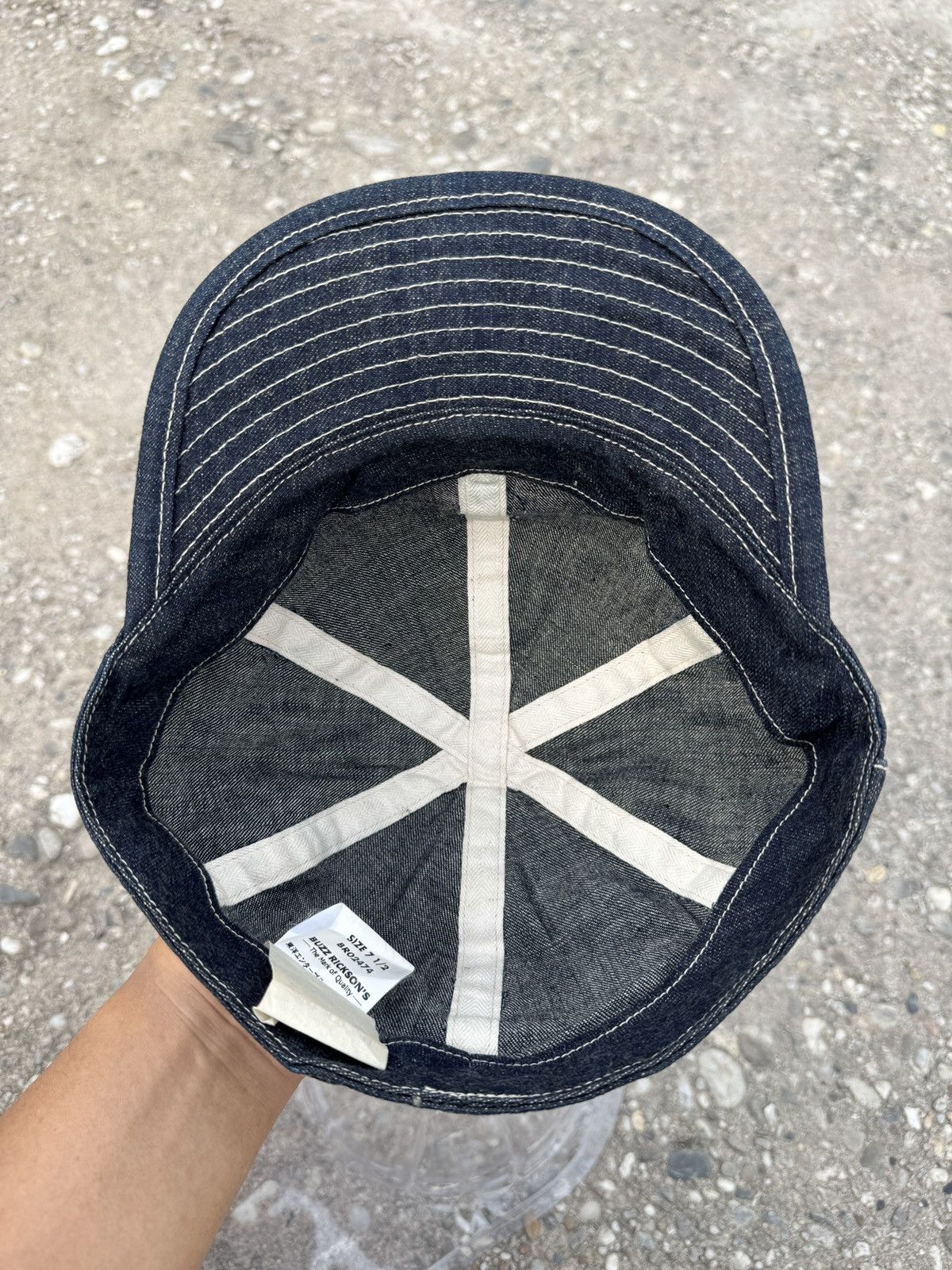 Buzz Rickson's Buzz Rickson’s Army Denim Cap Size ONE SIZE - 6 Thumbnail