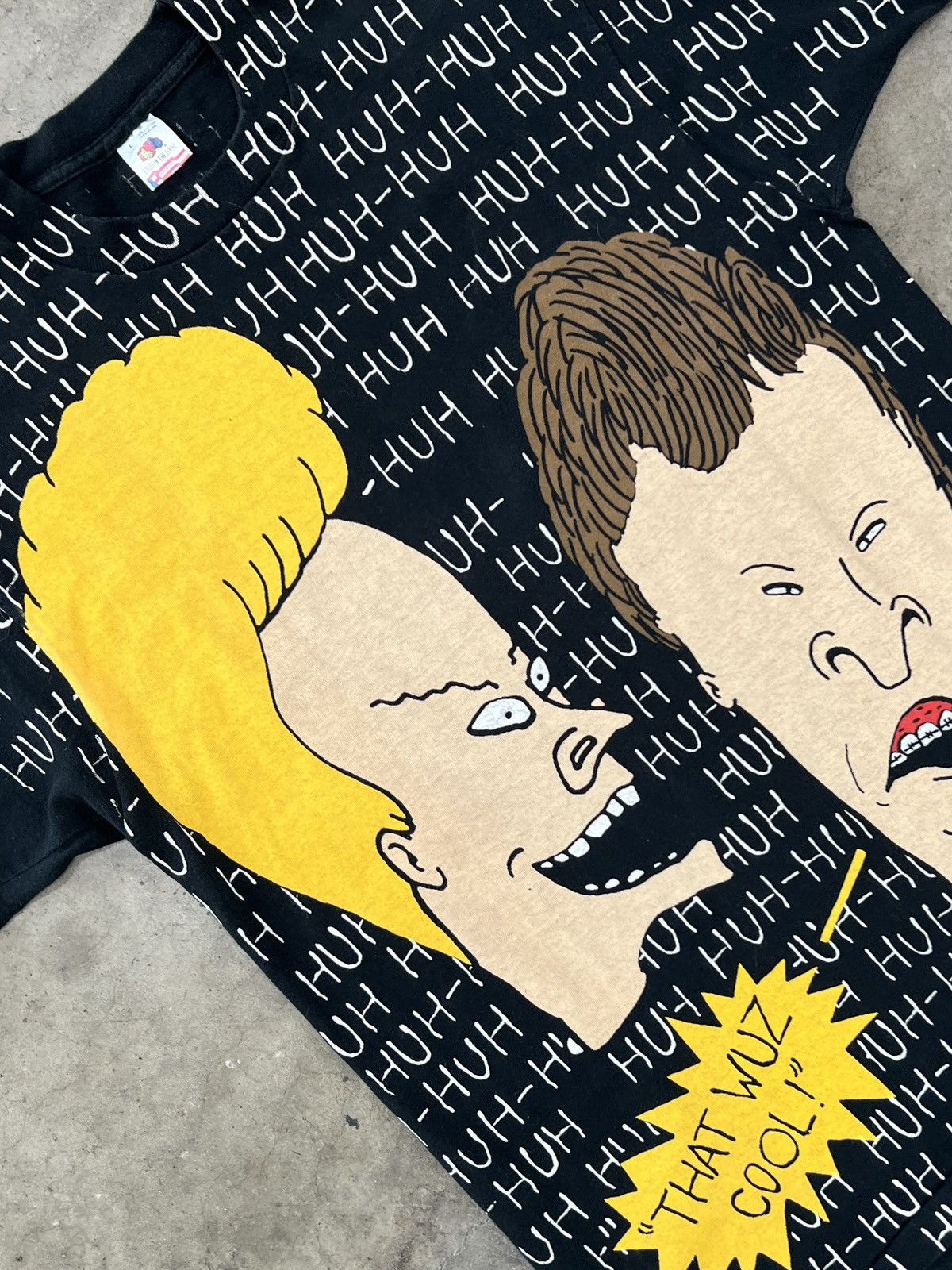 Vintage Vintage Beavis and Butt-head Huh That Wuz Cool! MTV Large Size US L / EU 52-54 / 3 - 1 Thumbnail