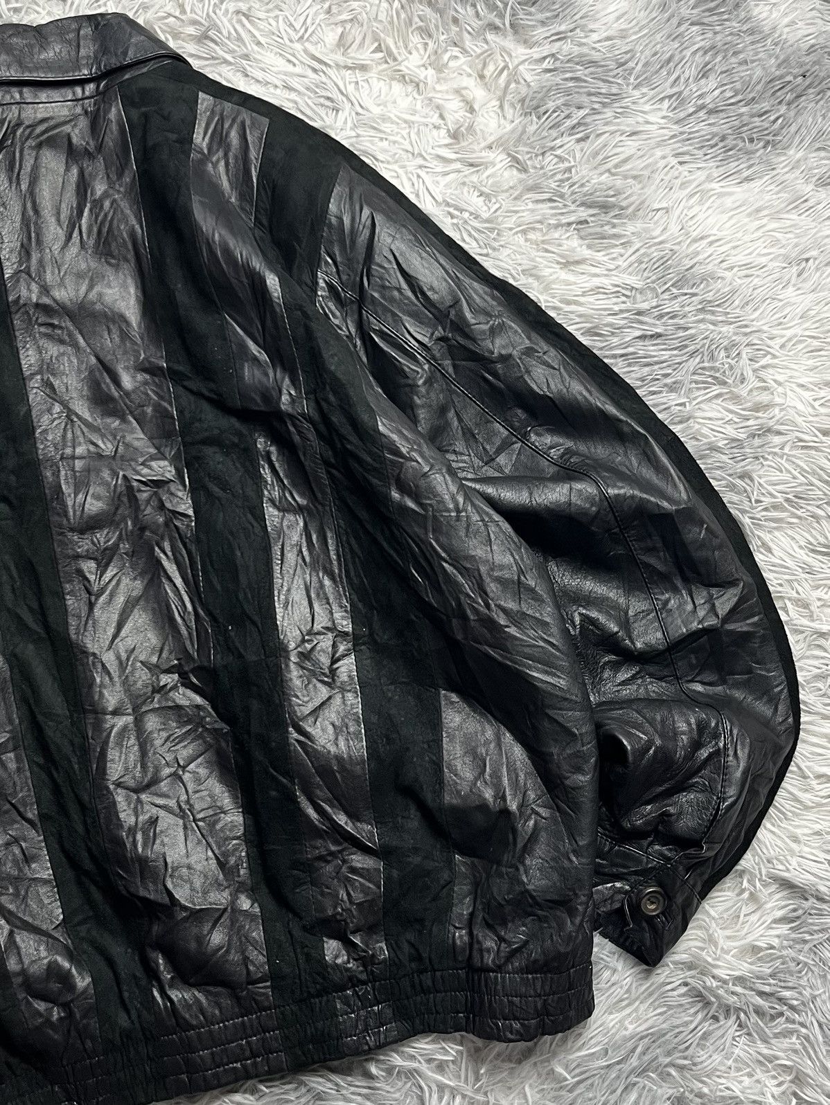 Vintage Vintage 90s SWAVA Leather Jacket Size US M / EU 48-50 / 2 - 10 Thumbnail