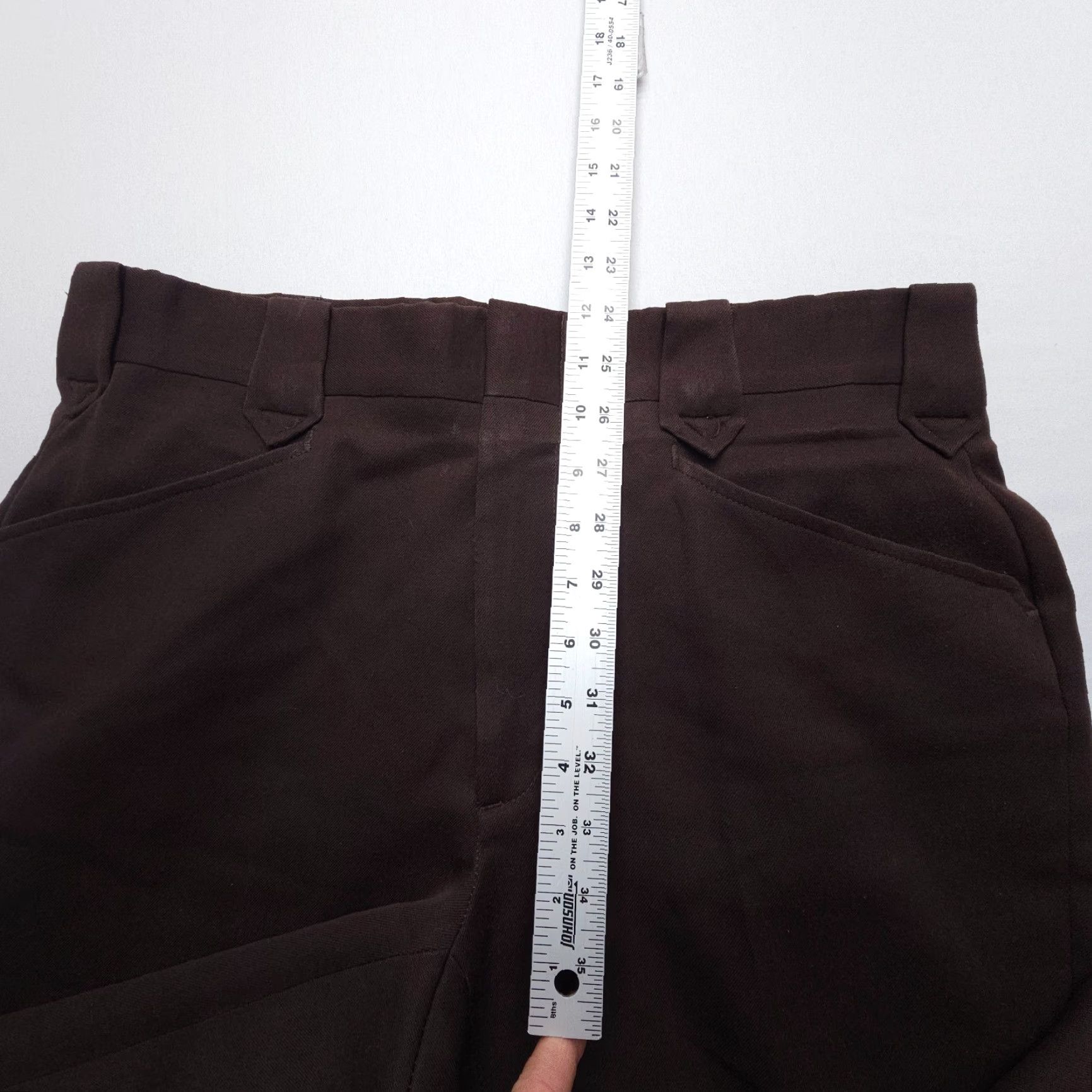 Vintage VTG Circle S Ranch Western Dress Pants Mens 35x29 Brown Circle S Ranch Western Dress Pants Mens 35x29 Brown USA Made) Size US 35 - 6 Thumbnail