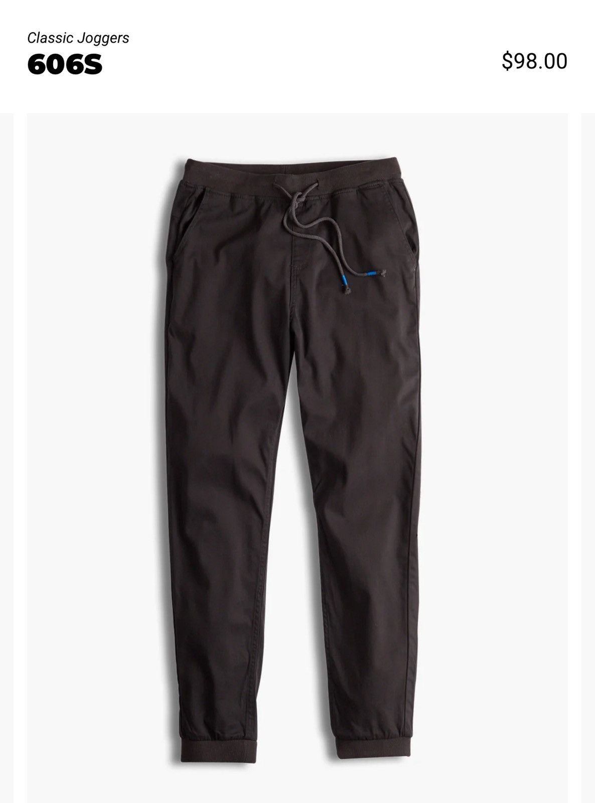 Other Mugsy Classic Black Joggers Size US 42 / EU 58 - 3 Thumbnail
