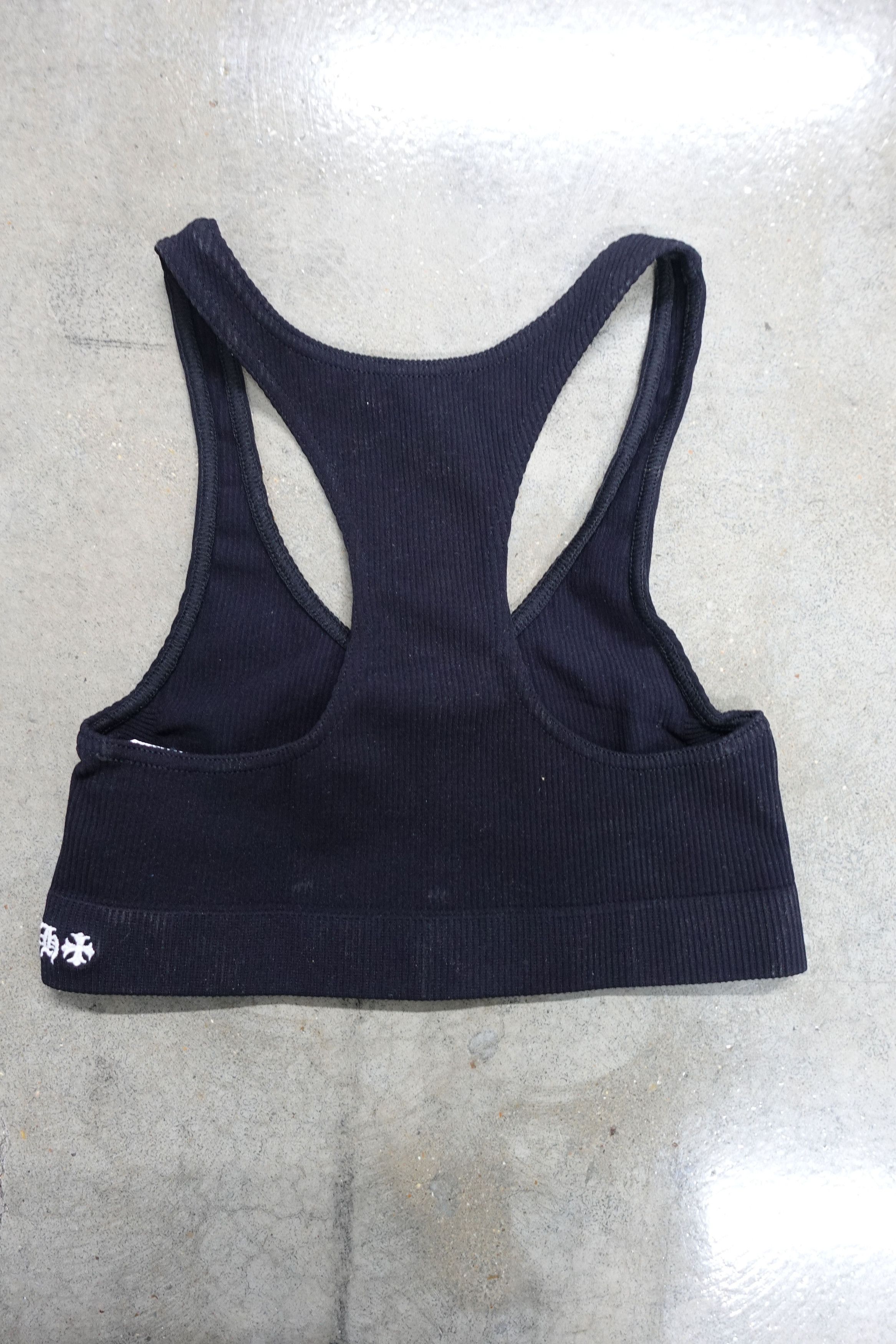 Chrome Hearts CHROME HEARTS RIB SPORTS BRA BLACK Size XS / US 0-2 / IT 36-38 - 2 Thumbnail