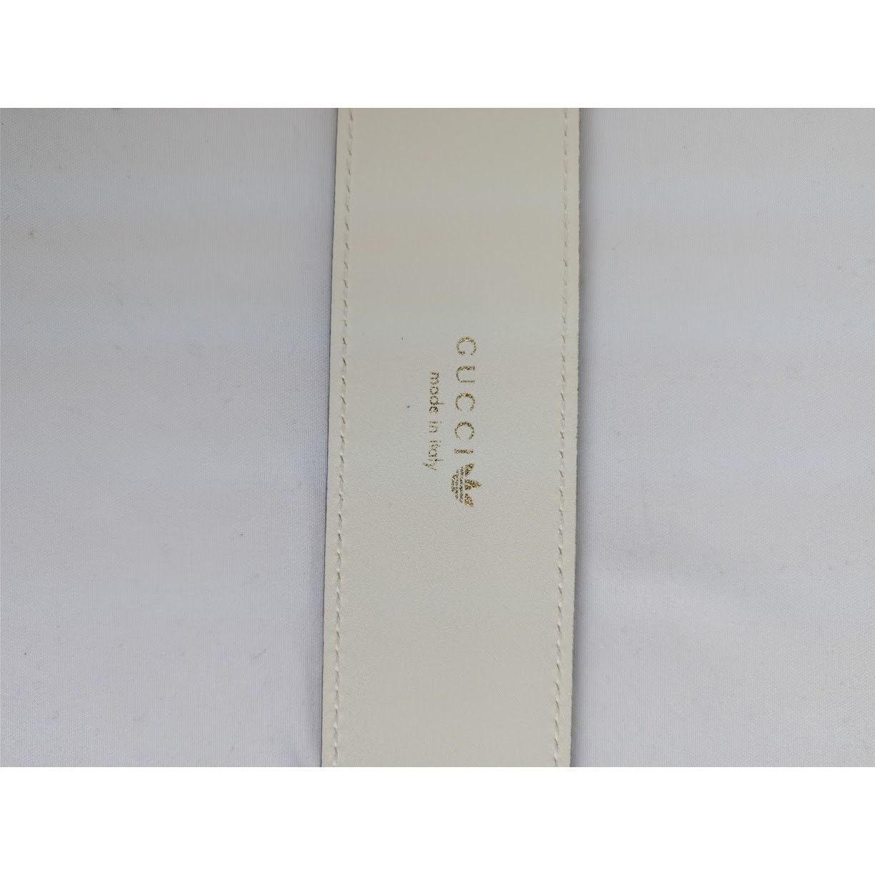 Adidas × Gucci o1rshd1 Size: 75 / M Belt W.40 GG Mar in Cream Size 30 - 13 Thumbnail