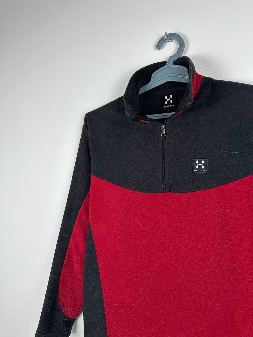 Haglofs × Vintage Haglofs Gorpcore Polartec Black 1/3 Fleece Light Jacket Size US S / EU 44-46 / 1 - 4 Thumbnail