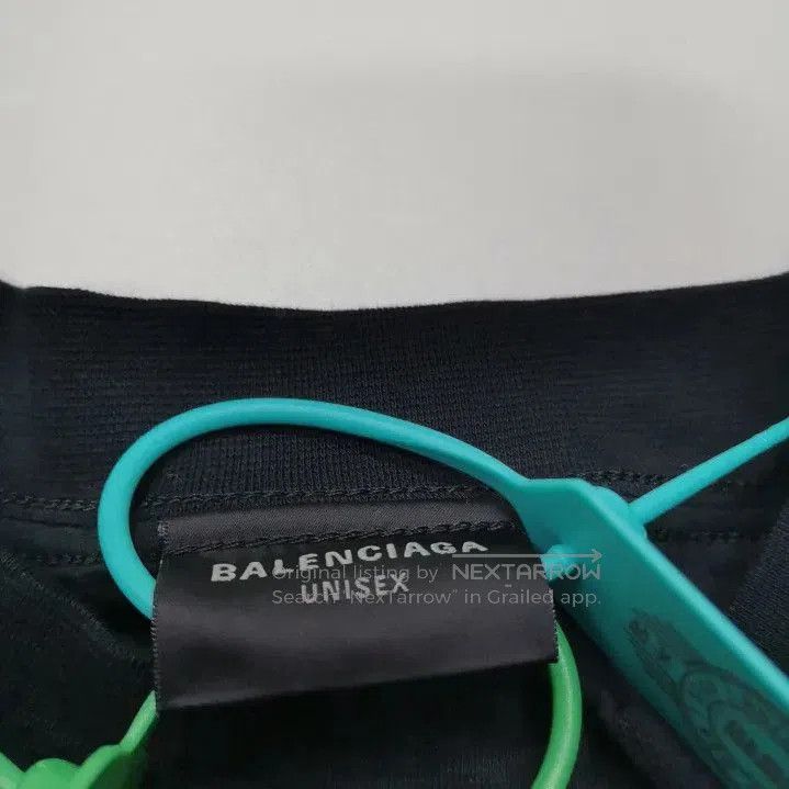 Balenciaga Balenciaga Logo Print Short Sleeve T. Size US L / EU 52-54 / 3 - 2 Thumbnail