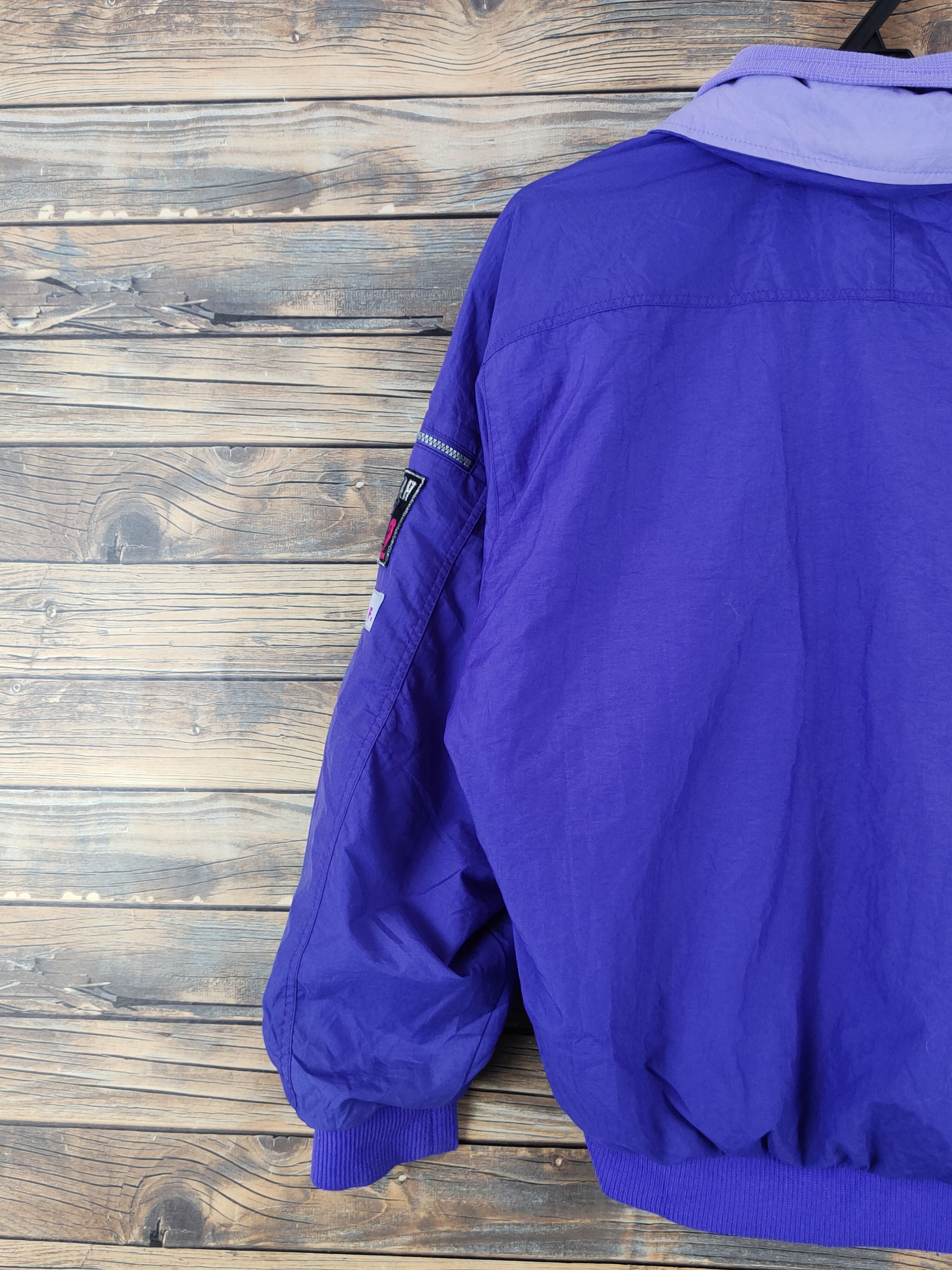 Asics Asics japan vintage Purple Sweater #W966 Size US L / EU 52-54 / 3 - 10 Thumbnail