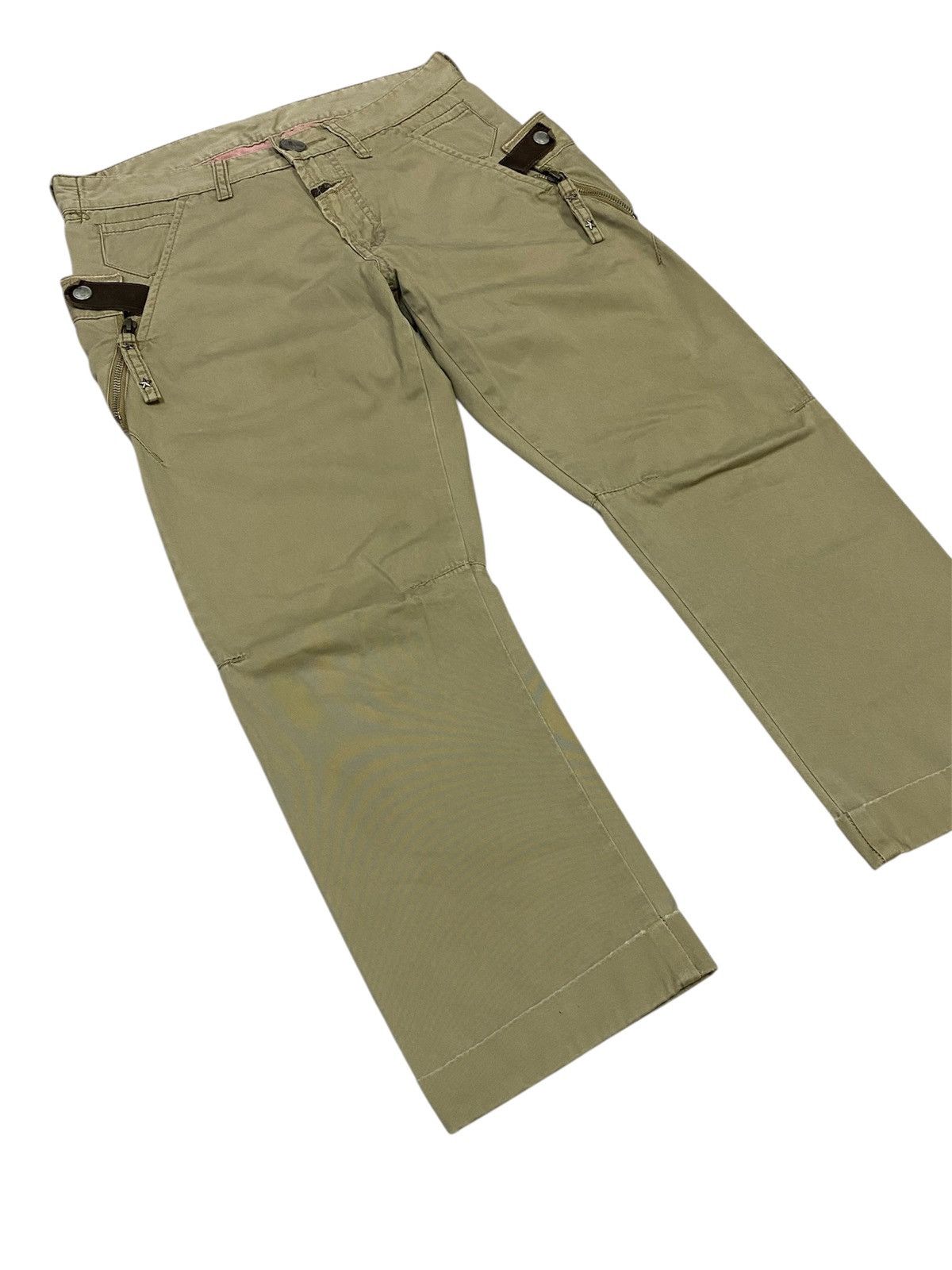 Marithe + Francois Girbaud Marithe Francois Girbaud Double Waist Cropped Pants Size US 30 / EU 46 - 22 Thumbnail