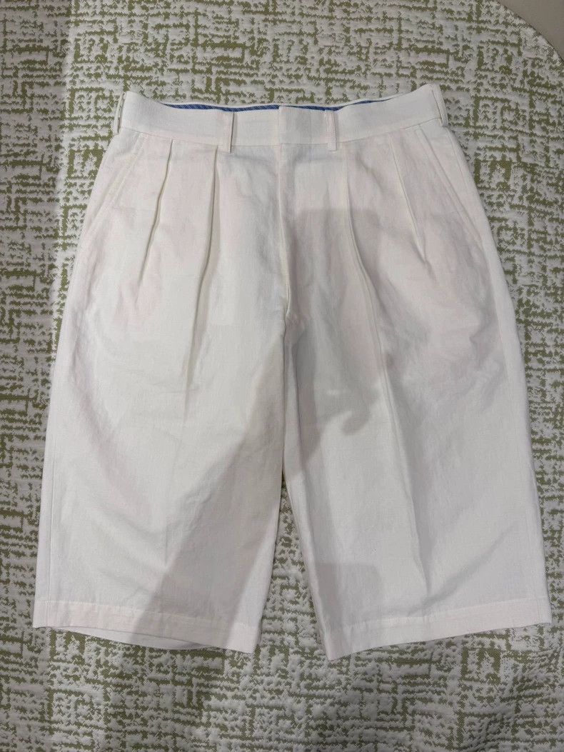Junya Watanabe Junya Watanabe SizeM Linen casual shorts Size US 32 / EU 48 - 1 Thumbnail