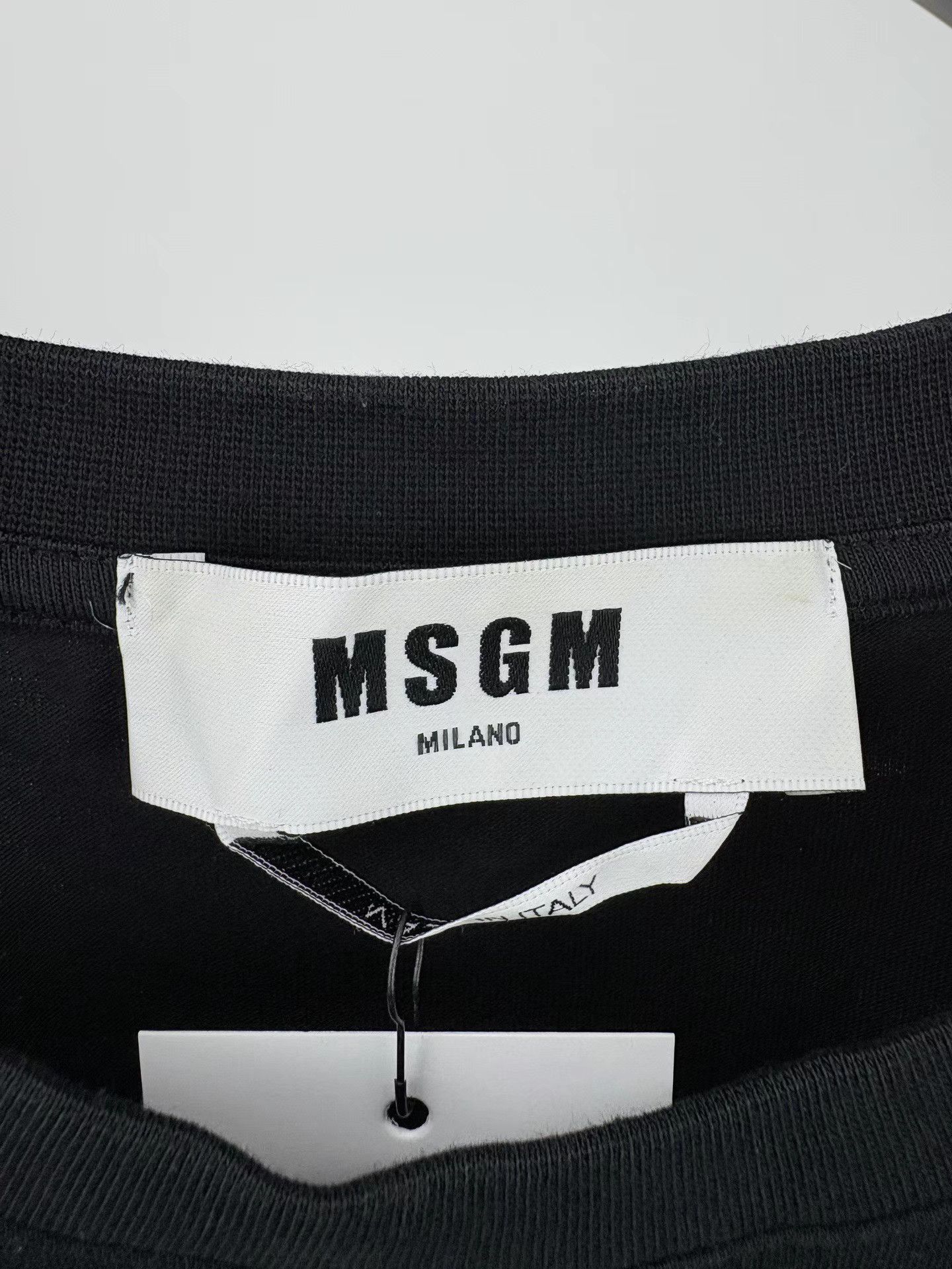 MSGM MSGM Chest Print Short Sleeve Tee Size US XL / EU 56 / 4 - 3 Thumbnail