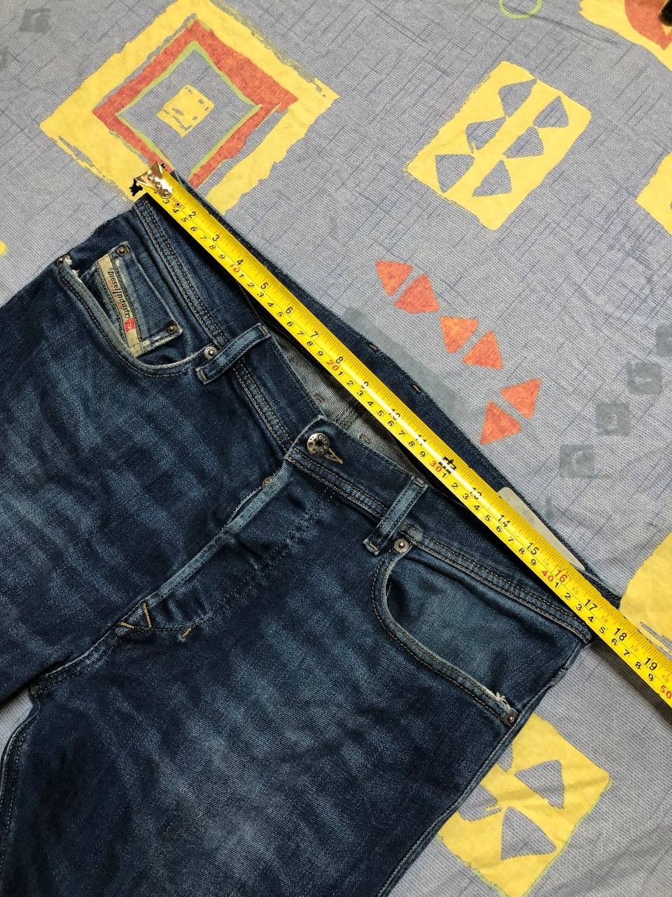 Diesel Y2K streetwear jeans blue Diesel denim pants vintage Size US 33 - 15 Thumbnail