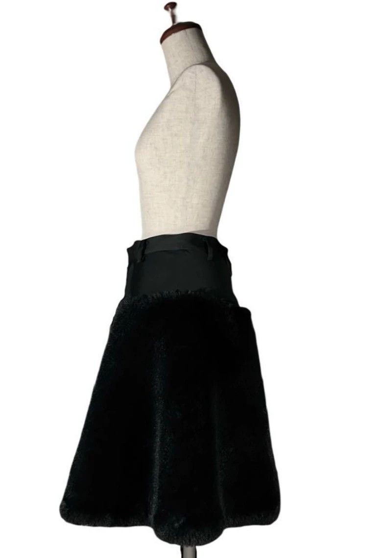 Comme des Garcons Comme Des Garcons size S Fur puffy flared half pants short Size 24" / US 00 / IT 34 - 3 Thumbnail