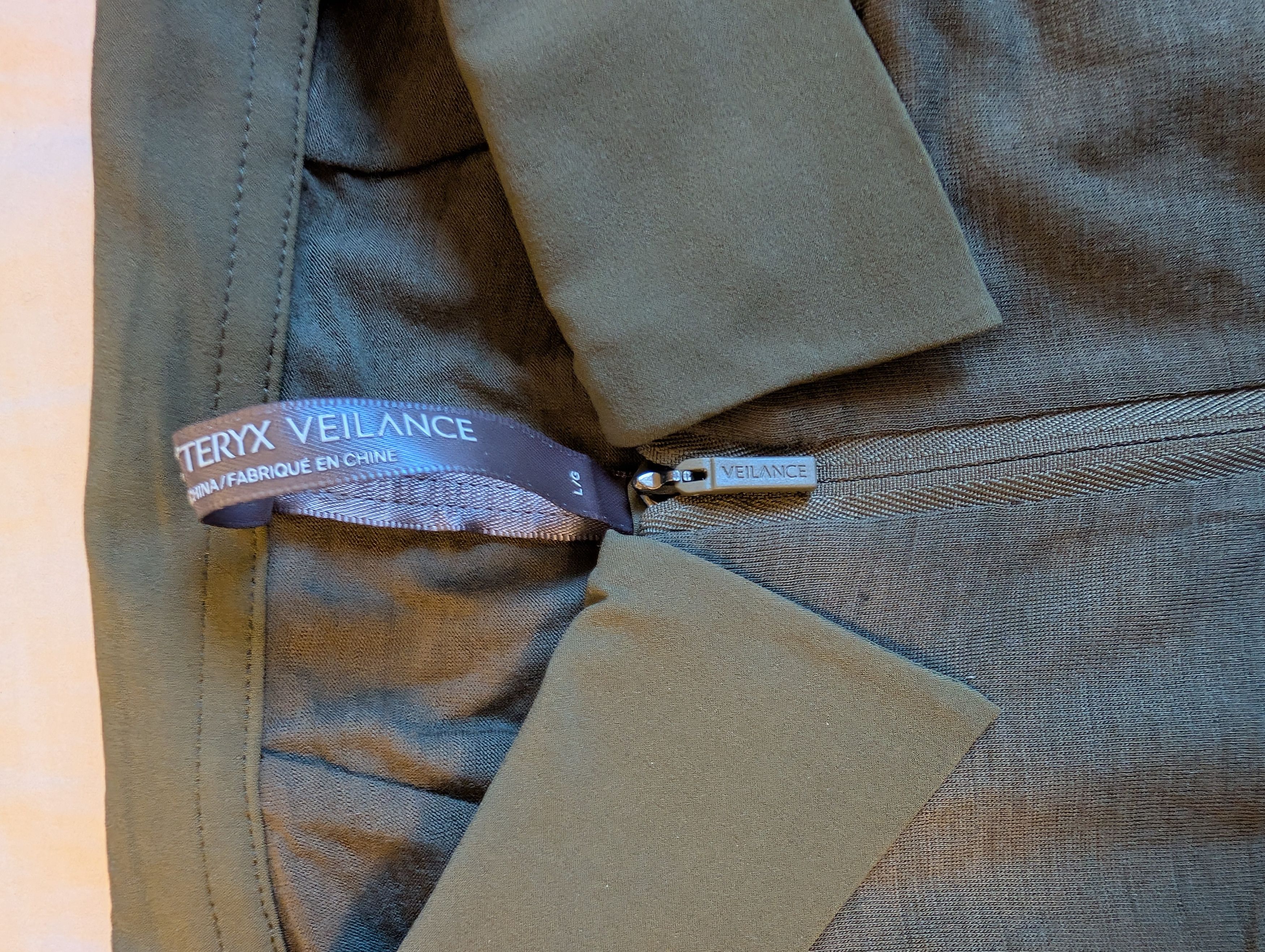 Veilance Arc'teryx Veilance Frame LS Polo Shirt, Olive Size US L / EU 52-54 / 3 - 4 Thumbnail
