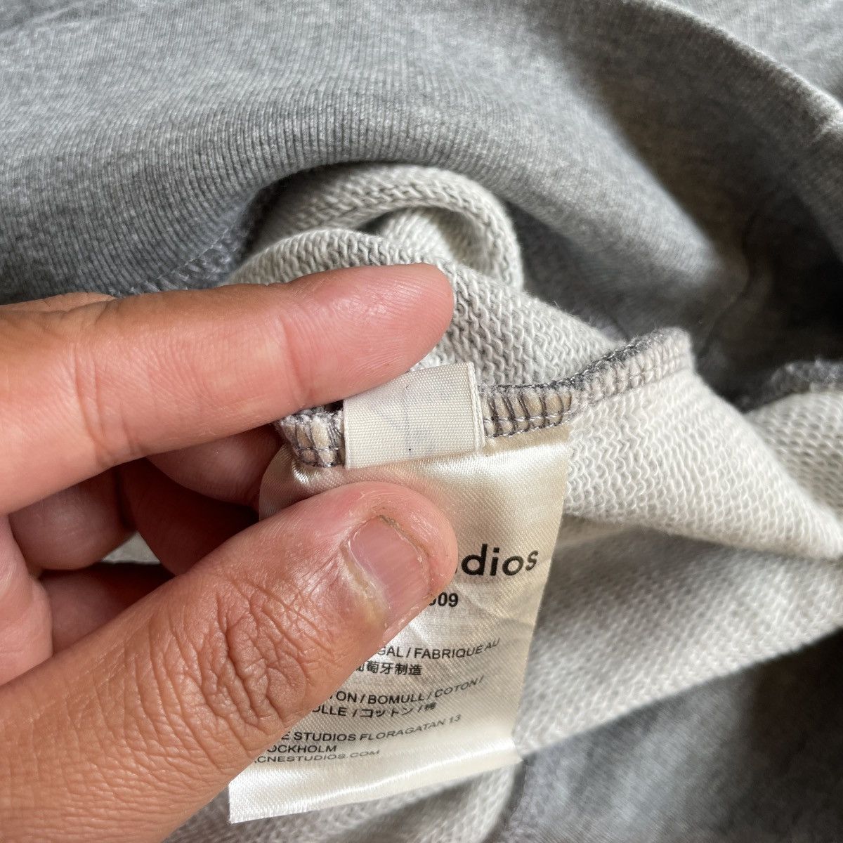 Acne Studios Acne Studios Farrin Face Hoodie Size US XL / EU 56 / 4 - 7 Thumbnail