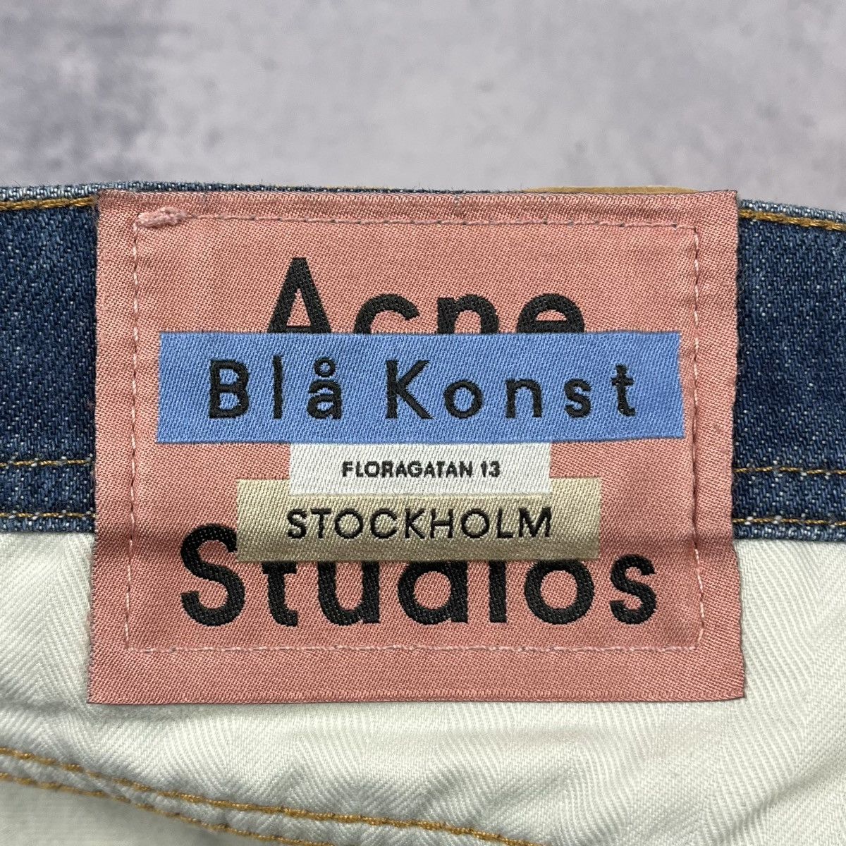 Acne Studios Acne Studios Stockholm Bla Konst jeans 32 x 32 Size 32" / US 10 / IT 46 - 13 Thumbnail