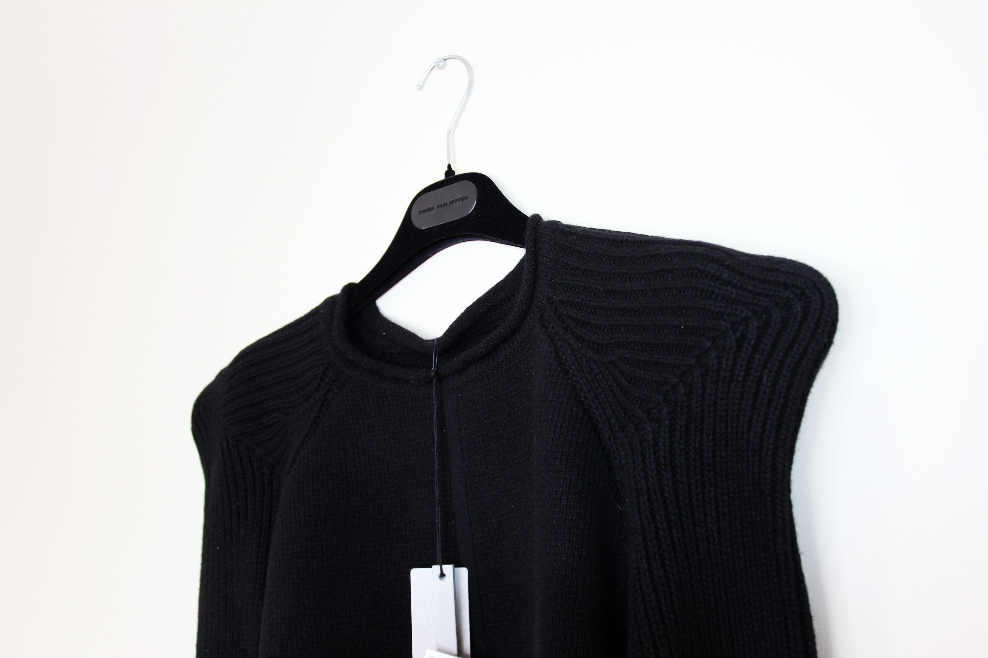 Rick Owens BNWT AW23 RICK OWENS "LUXOR" TEC PULL CROPPED SWEATER L Size US L / EU 52-54 / 3 - 4 Thumbnail