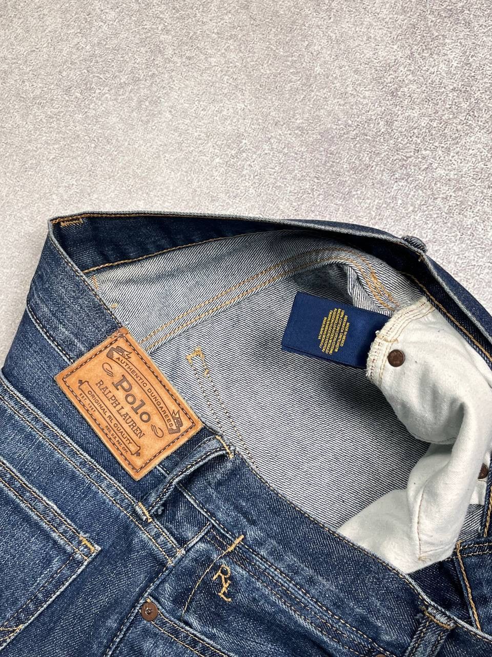 Polo Ralph Lauren Vintage Polo Ralph Lauren Painted Baggy Jeans Y2K 29 Size US 29 - 9 Thumbnail