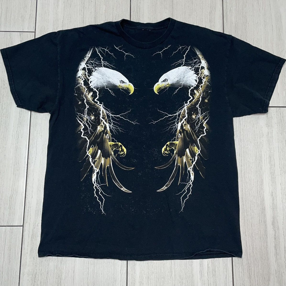 Vintage Vintage Thunder Eagle T-shirt Size US XL / EU 56 / 4 - 1 Thumbnail
