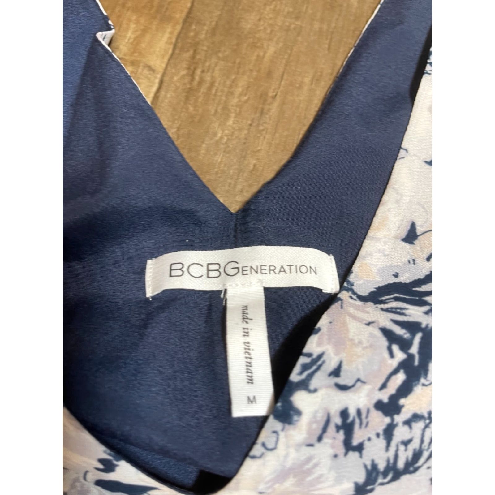 BCBGeneration BCBGGeneration Dress Womens M Floral Knee Length Multicolor Blouson Dress M Womens Size M / US 6-8 / IT 42-44 - 4 Thumbnail