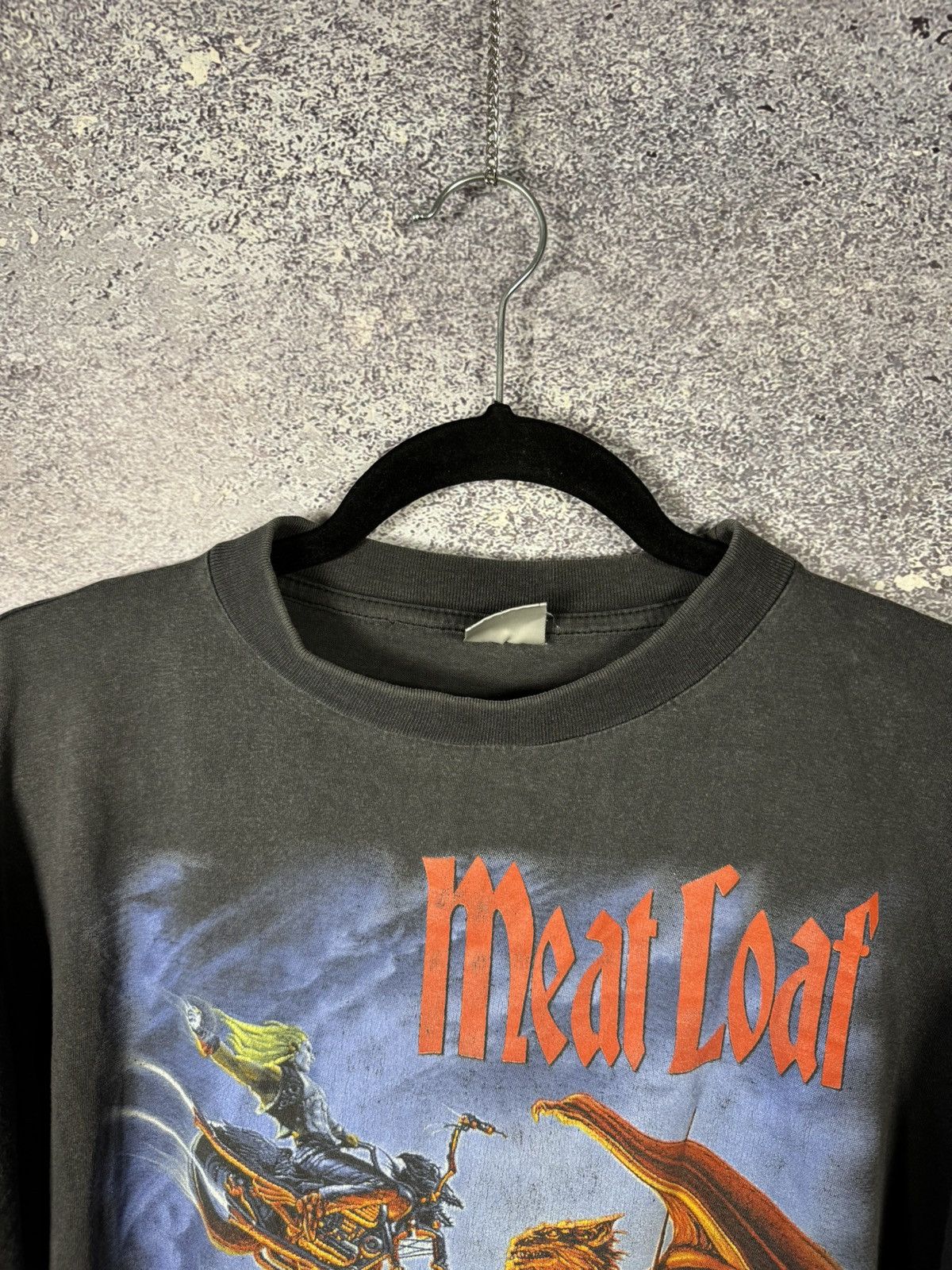 Band Tees × Vintage 🇺🇸 Vintage 1994 Meat Loaf Europe Tour Rock T-Shirt size XL Size US XL / EU 56 / 4 - 5 Thumbnail