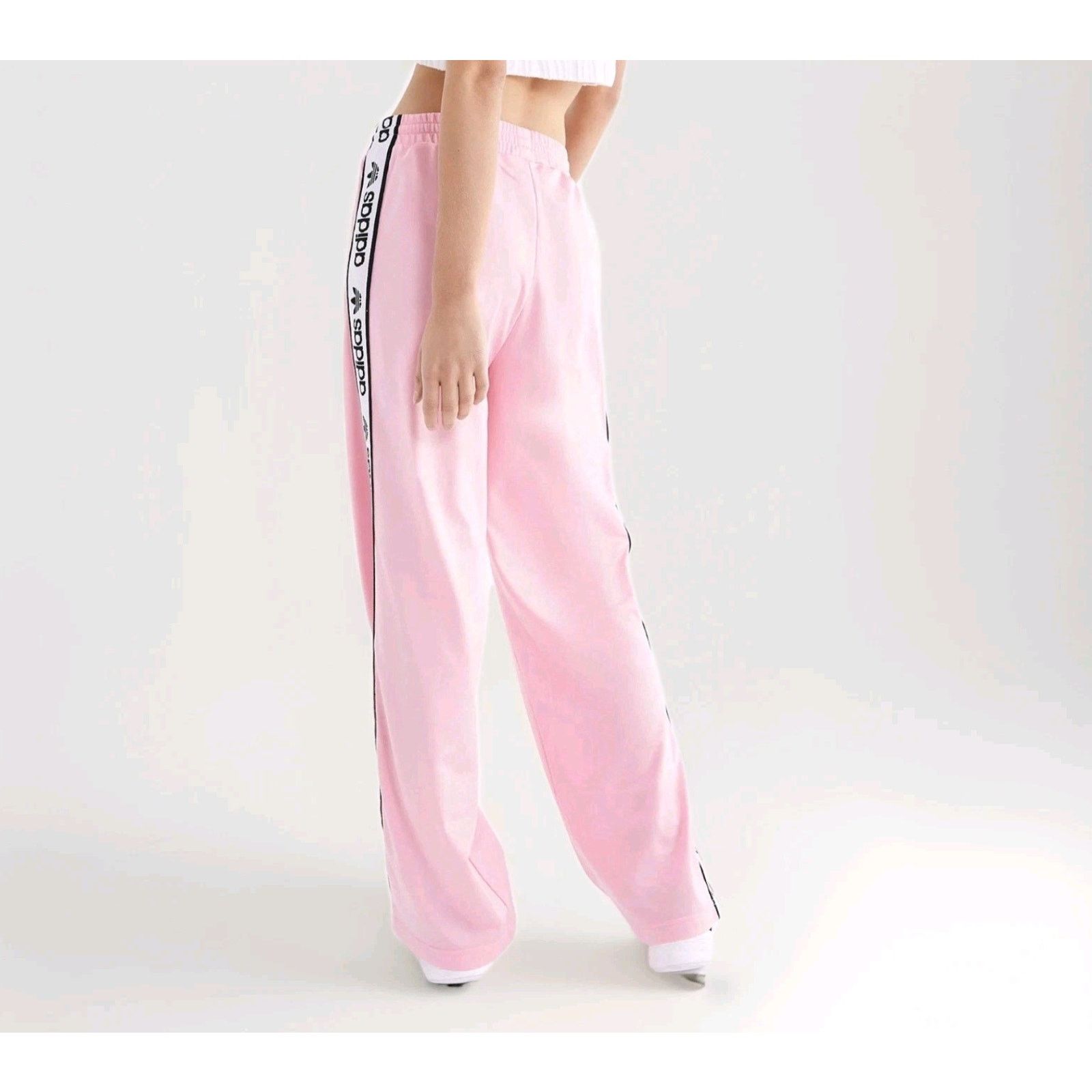 Adidas Adidas Originals Adibreak Trefoil Snap Button Track Pants Size 25" / US 0 / IT 36 - 4 Thumbnail